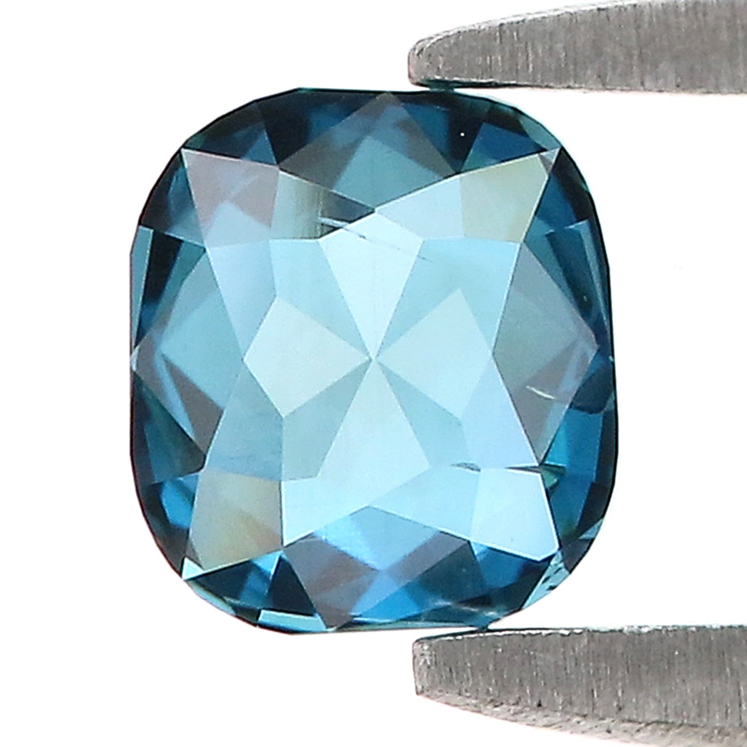 0.45 CT Natural Loose Cushion Shape Diamond Blue Color Cushion Cut Diamond 4.70 MM Natural Loose Diamond Cushion Rose Cut Diamond LQ9743