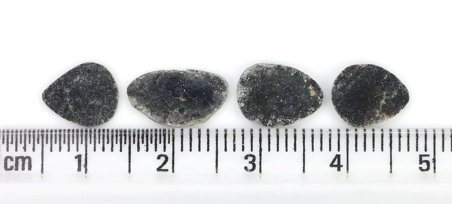 2.92 CT Natural Loose Slice Shape Diamond Black Color Uncut Diamond 11.65 MM Natural Loose Diamond Black Color Irregular Cut Diamond NQ2505