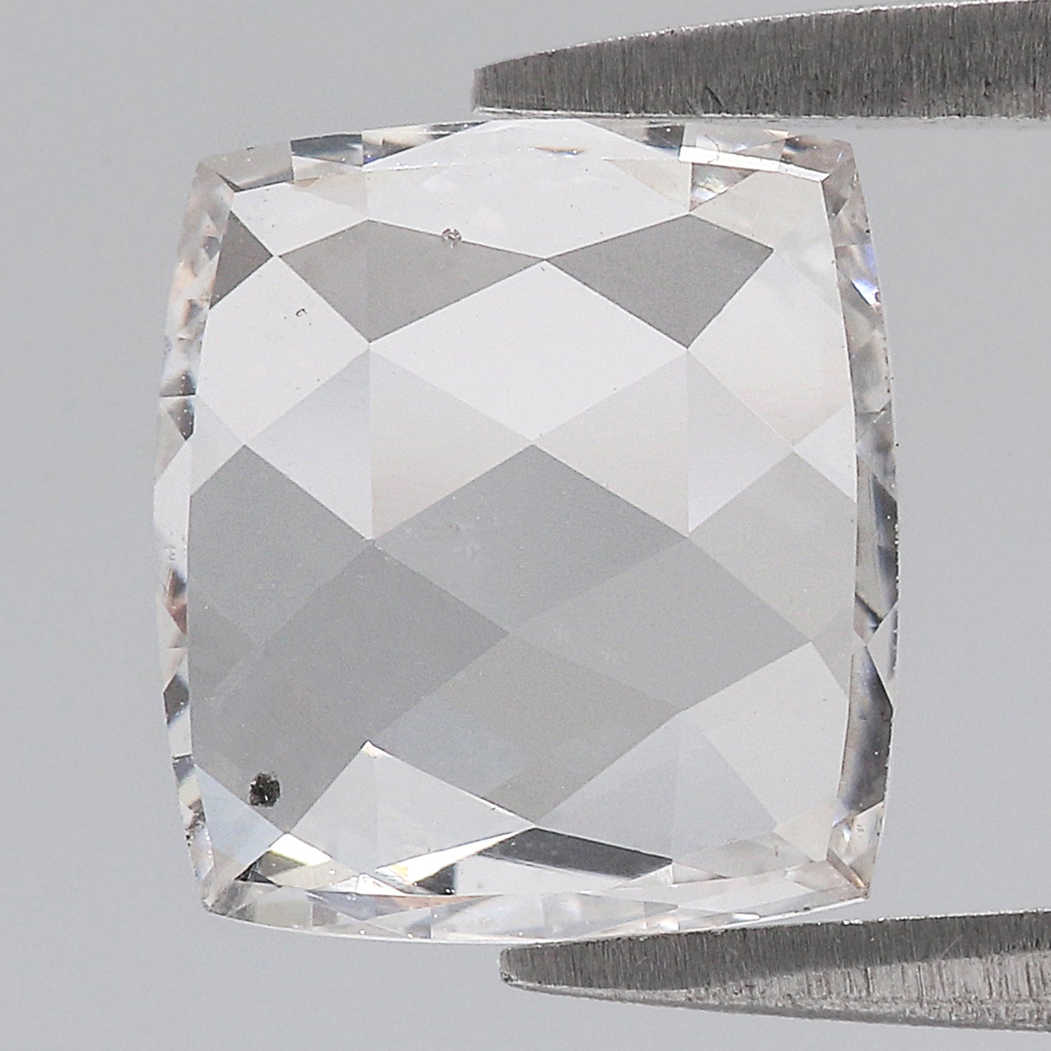 2.08 CT Lab Grown Square Cut Diamond White - F Color VS2 Clarity Diamond Lab Grown Diamond CVD Diamond Lab Created Rose Cut Diamond L3436