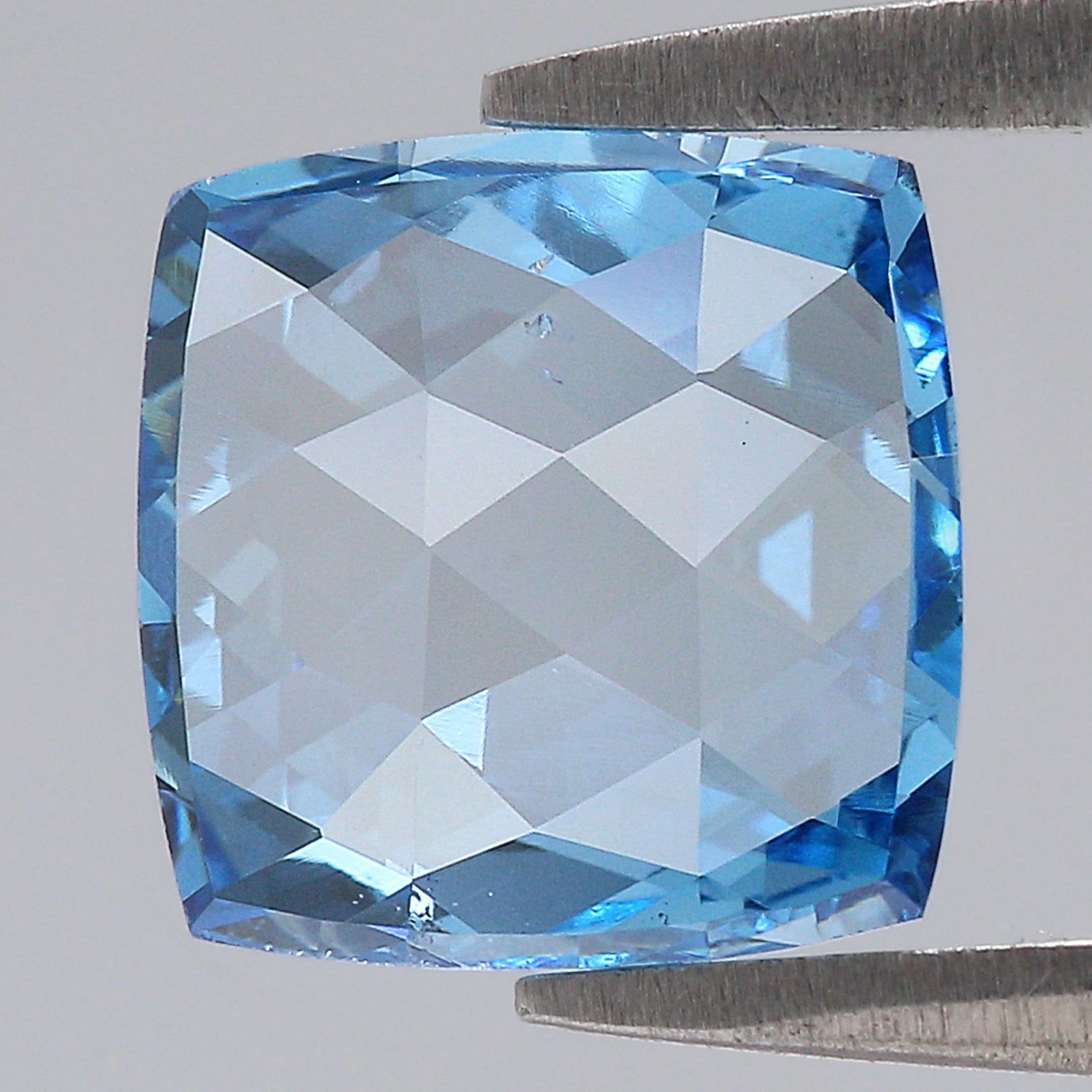 1.78 CT Lab Grown Square Cut Diamond Blue Color Diamond VS2 Clarity Diamond Lab Grown Diamond CVD Diamond Lab Created Rose Cut Diamond L3477
