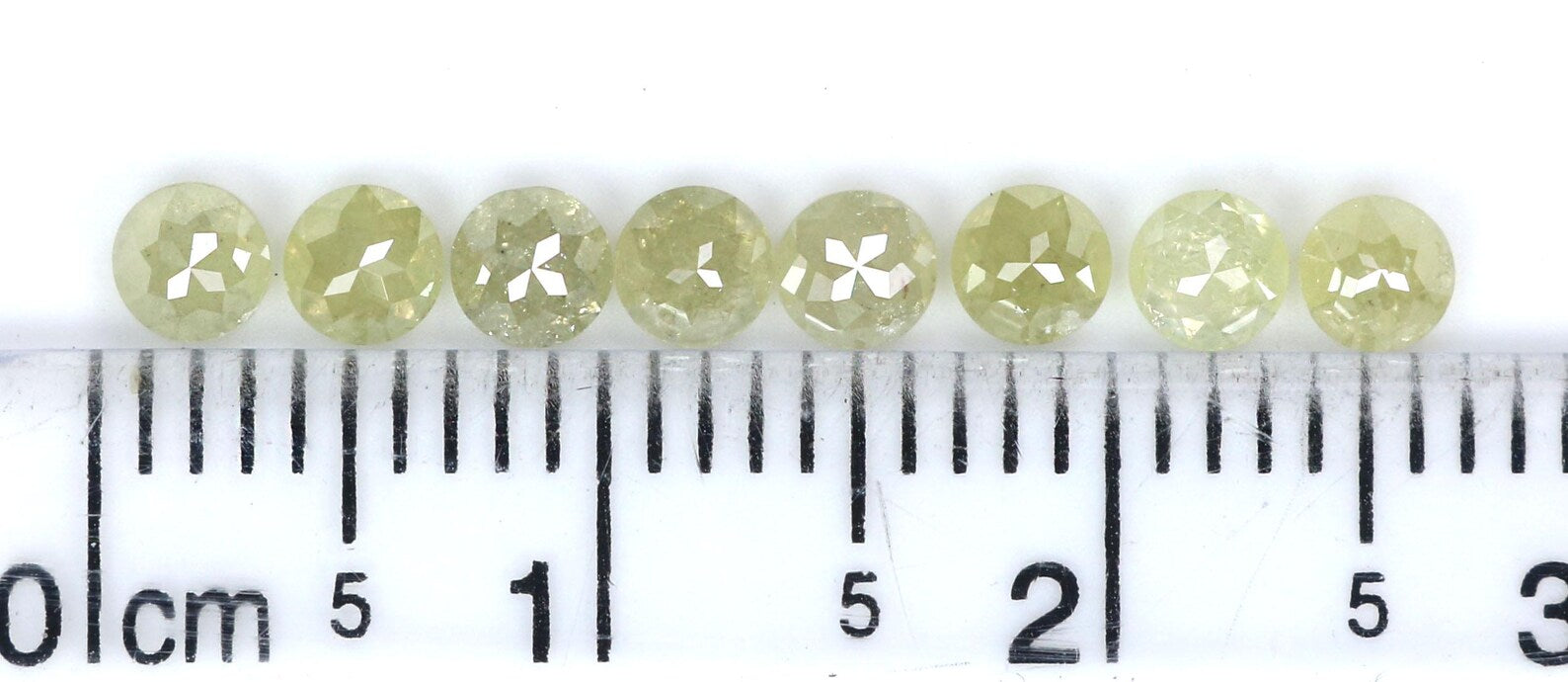 1.28 CT Natural Loose Round Shape Diamond Gray Color Round Diamond 3.10 MM Natural Loose Diamond Gray Color Round Rose Cut Diamond NQ7799