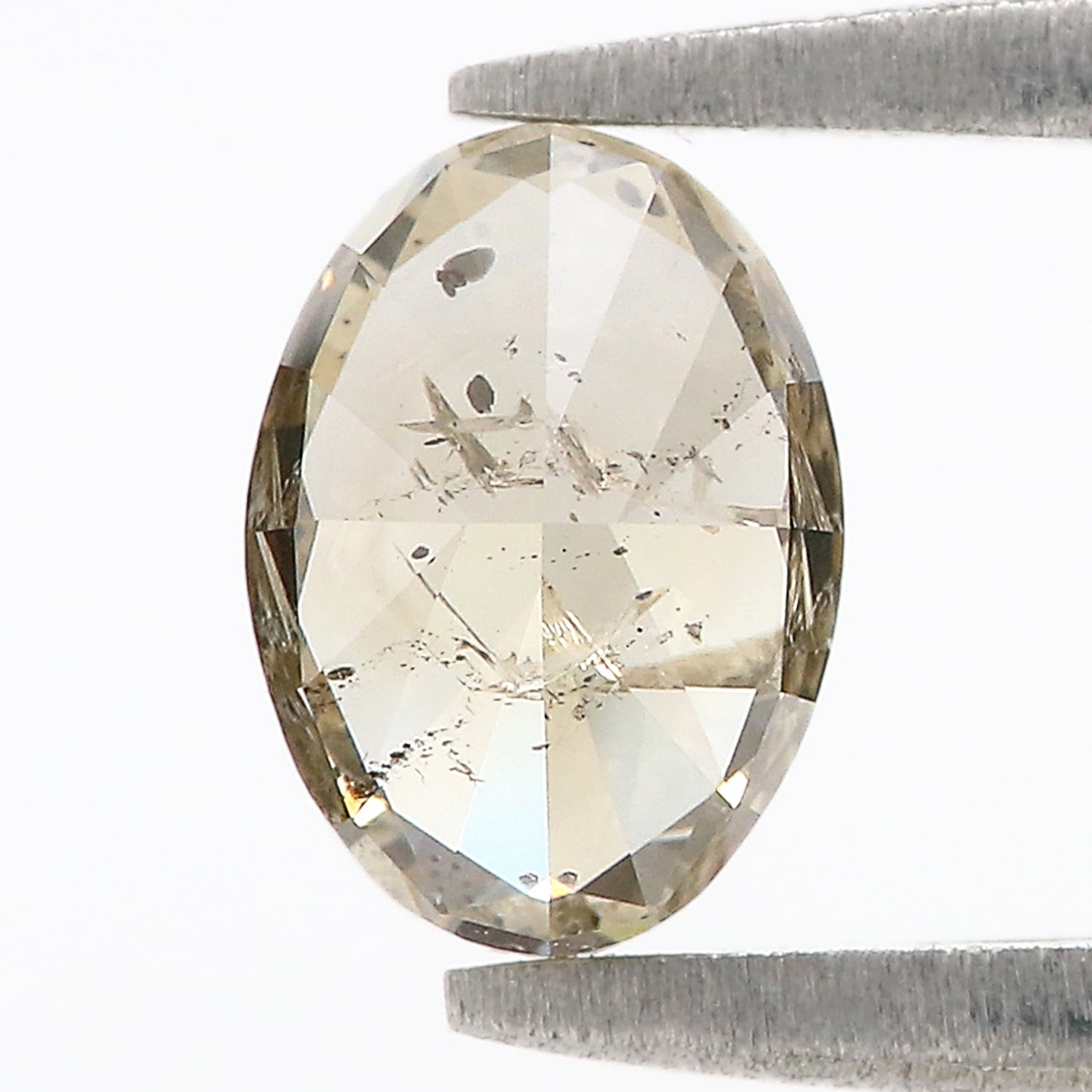 1.02 CT Natural Loose Oval Shape Diamond Brown Color Oval Cut Diamond 7.00 MM Natural Loose Diamond Green Oval Brilliant Cut Diamond L3593