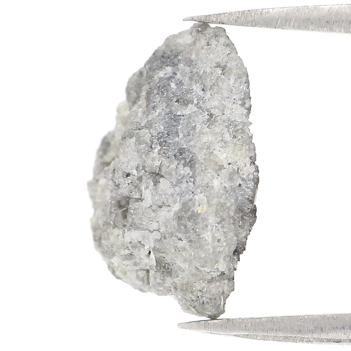 4.60 CT Natural Loose Rough Shape Diamond Grey Color Rough Cut Diamond 13.45 MM Natural Grey Diamond Rough Irregular Cut Diamond LQ2798