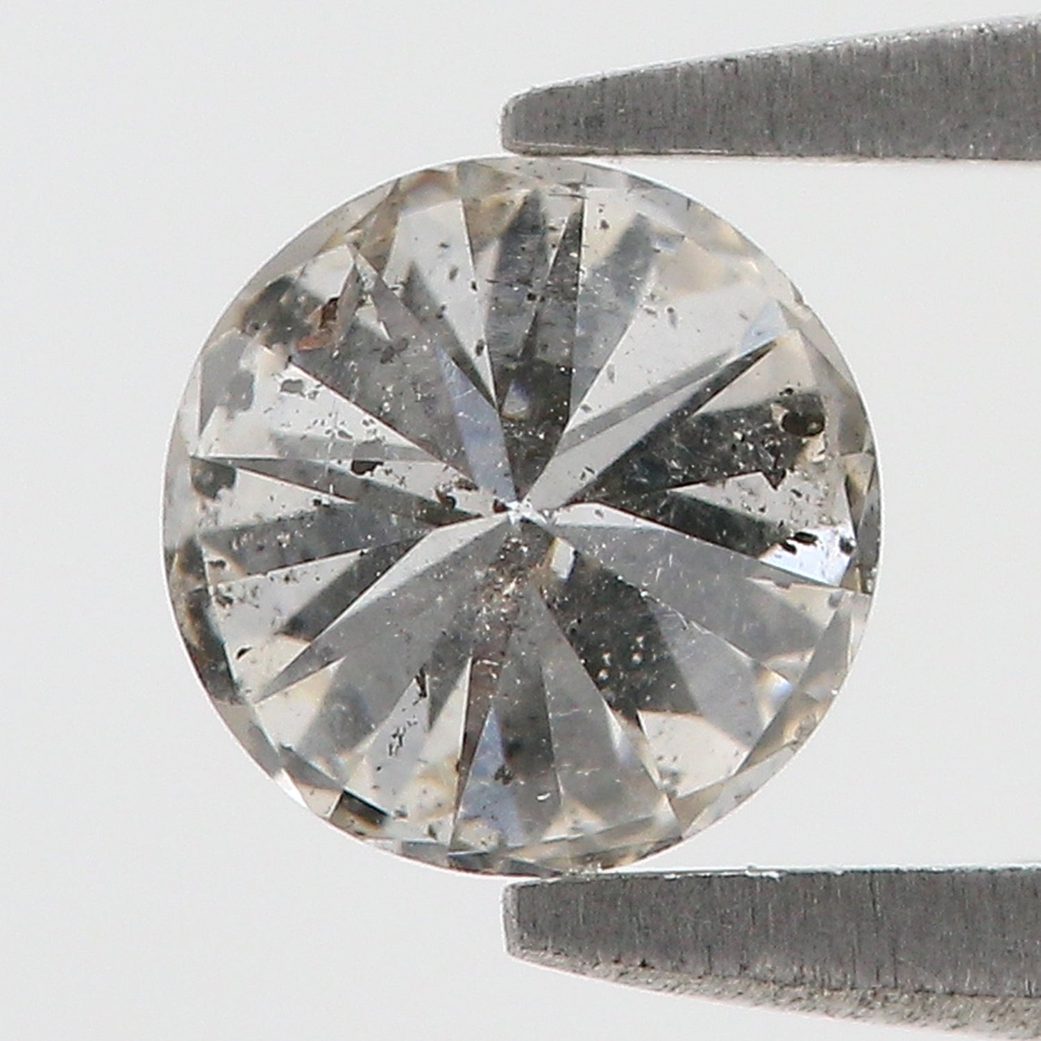 0.67 Ct Natural Loose Round Shape Diamond White - F Color Round Cut Diamond 5.15 MM Natural Loose Diamond Round Brilliant Cut Diamond QL2654