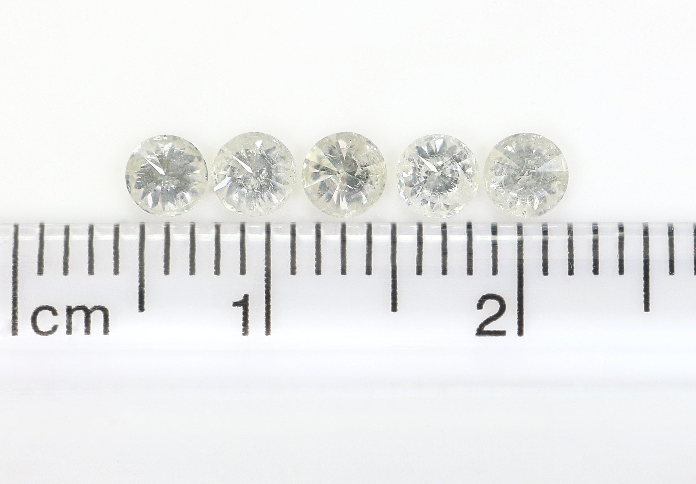 0.77 CT Natural Loose Round Shape Diamond Fancy Grey Color Round Cut Diamond 3.45 MM Natural Grey Color Round Brilliant Cut Diamond L3461