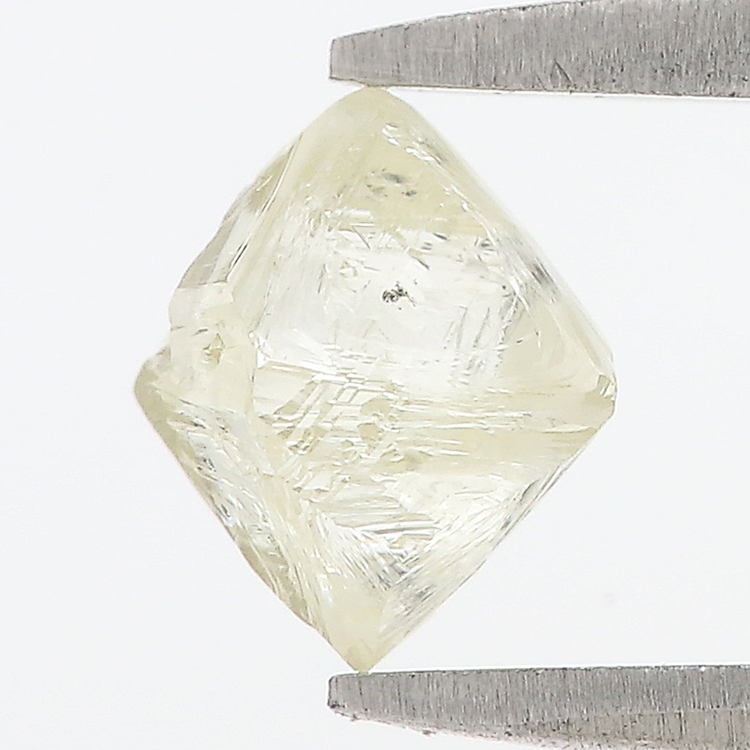 1.31 CT Natural Loose Rough Shape Diamond White-I Color Irregular Cut Diamond 5.15 MM Natural Diamond I Color Rough UnCut Diamond L3489