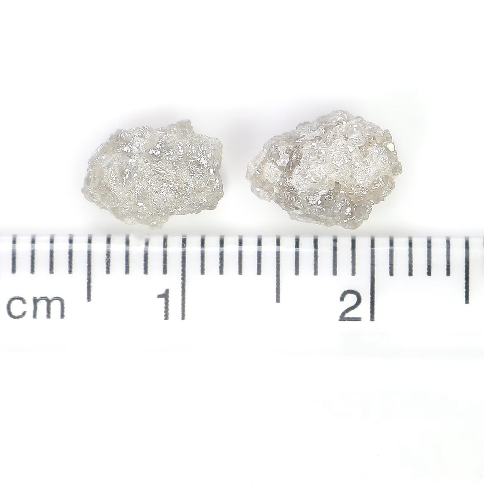 3.23 CT Natural Loose Rough Shape Diamond Grey Color Rough Uncut Diamond 8.25 MM Natural Grey Diamond Rough Irregular Cut Diamond NQ2586