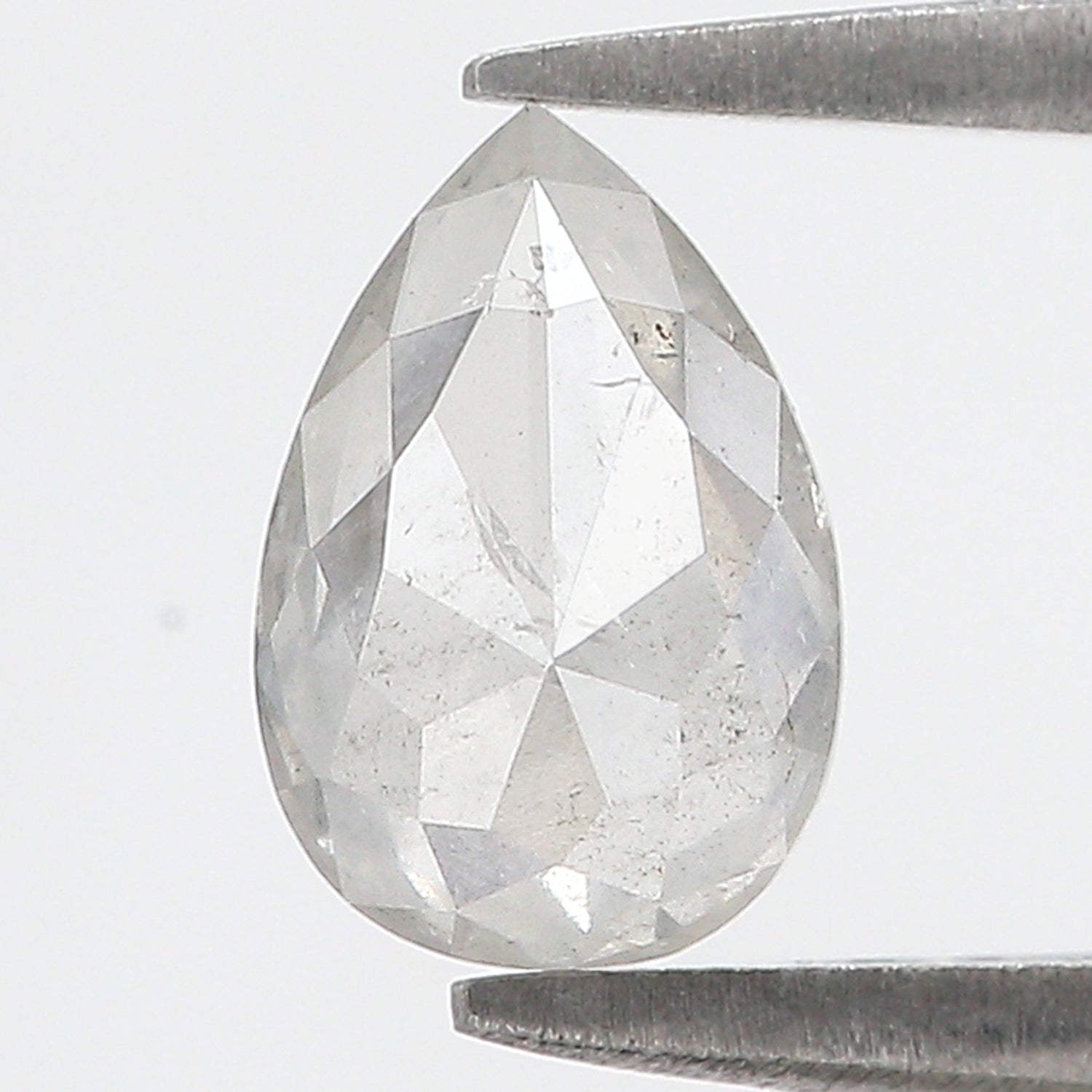 1.14 CT Natural Loose Pear Shape Diamond White -G Color Pear Cut Diamond 8.45 MM Natural Loose White -G Color Pear Rose Cut Diamond L3608