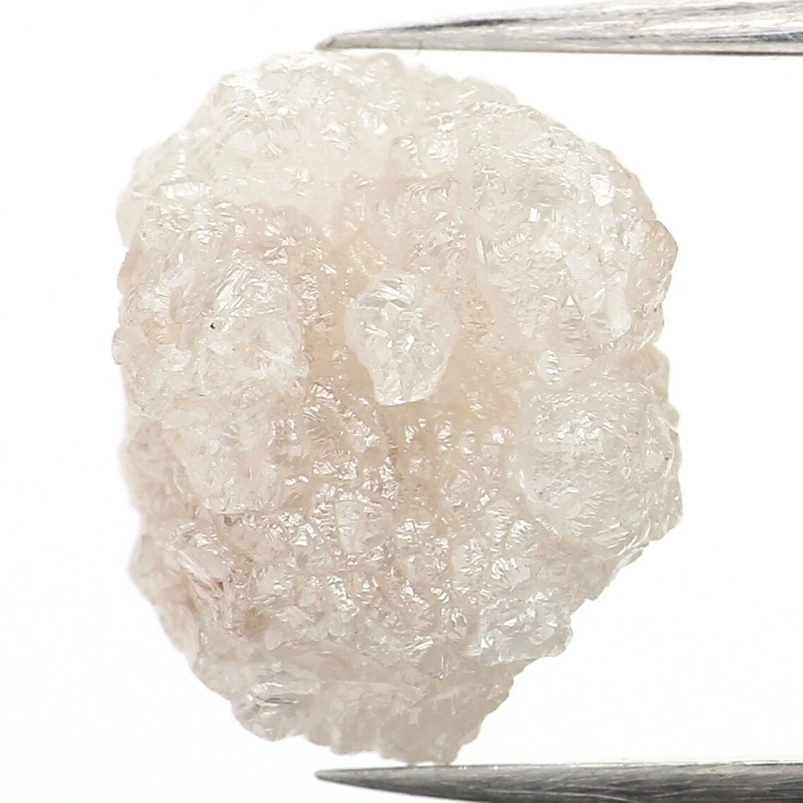 3.14 CT Natural Loose Rough Shape Diamond Grey Color Irregular Cut Diamond 9.50 MM Natural Diamond Grey Color Rough Shape Diamond NQ1109