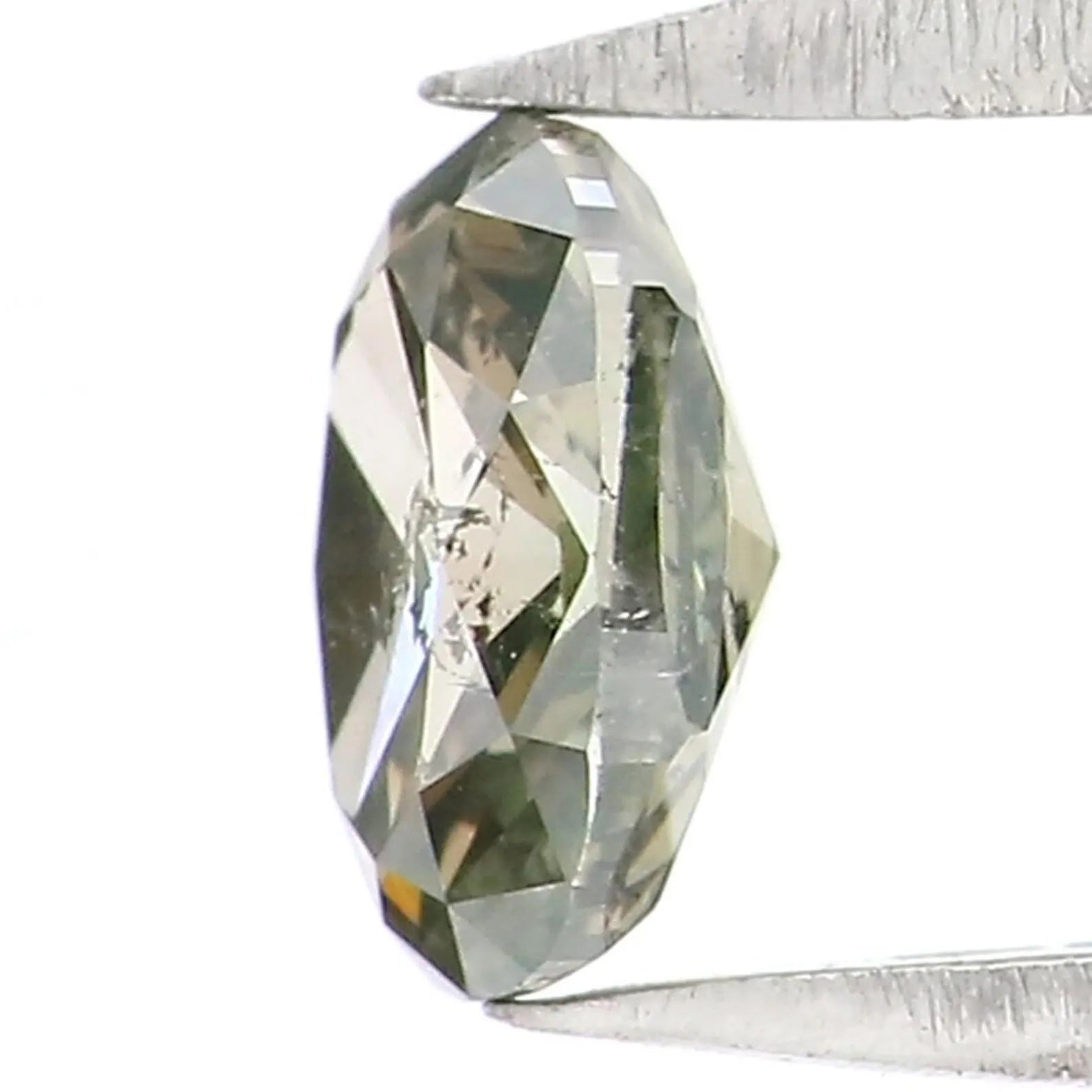 0.46 Ct Natural Loose Oval Shape Diamond Green Color Oval Cut Diamond 5.30 MM Natural Loose Green Color Oval Brilliant Cut Diamond NQ2127