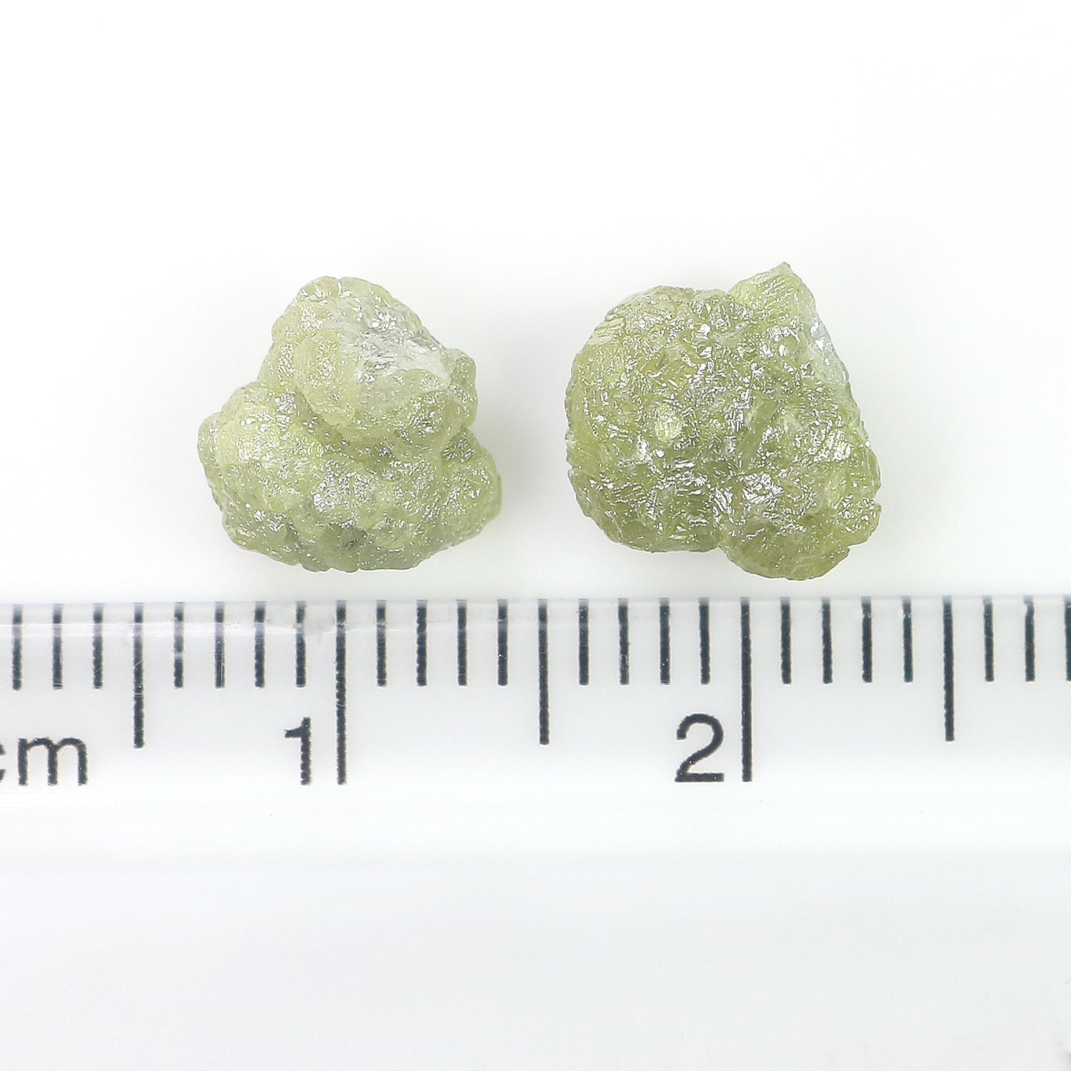 4.19 CT Natural Loose Rough Shape Diamond Green Color Rough Uncut Diamond 8.30 MM Natural Grey Diamond Rough Irregular Cut Diamond LQ3365