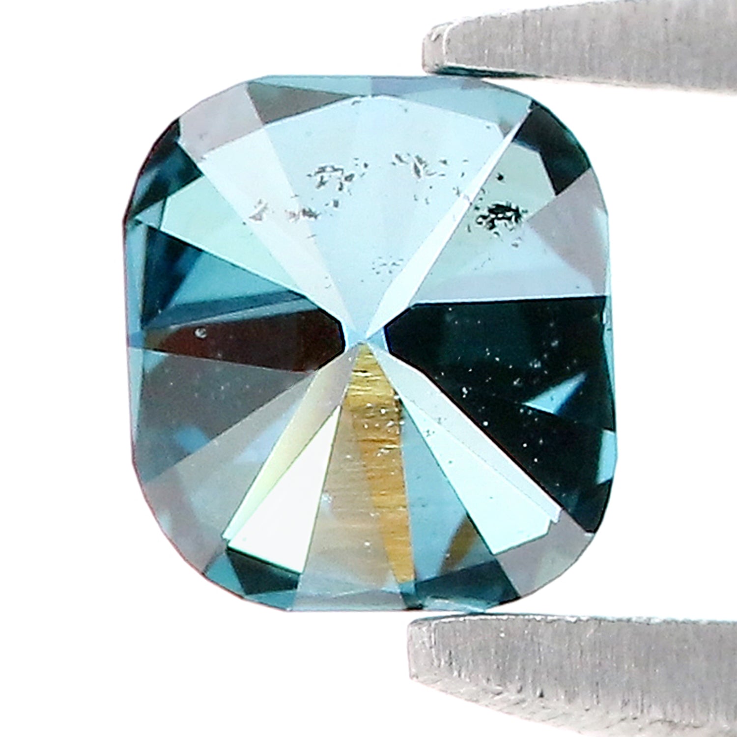 0.41 CT Natural Loose Cushion Shape Diamond Blue Color Cushion Diamond 4.30 MM Natural Loose Blue Color Cushion Brilliant Cut Diamond LQ860