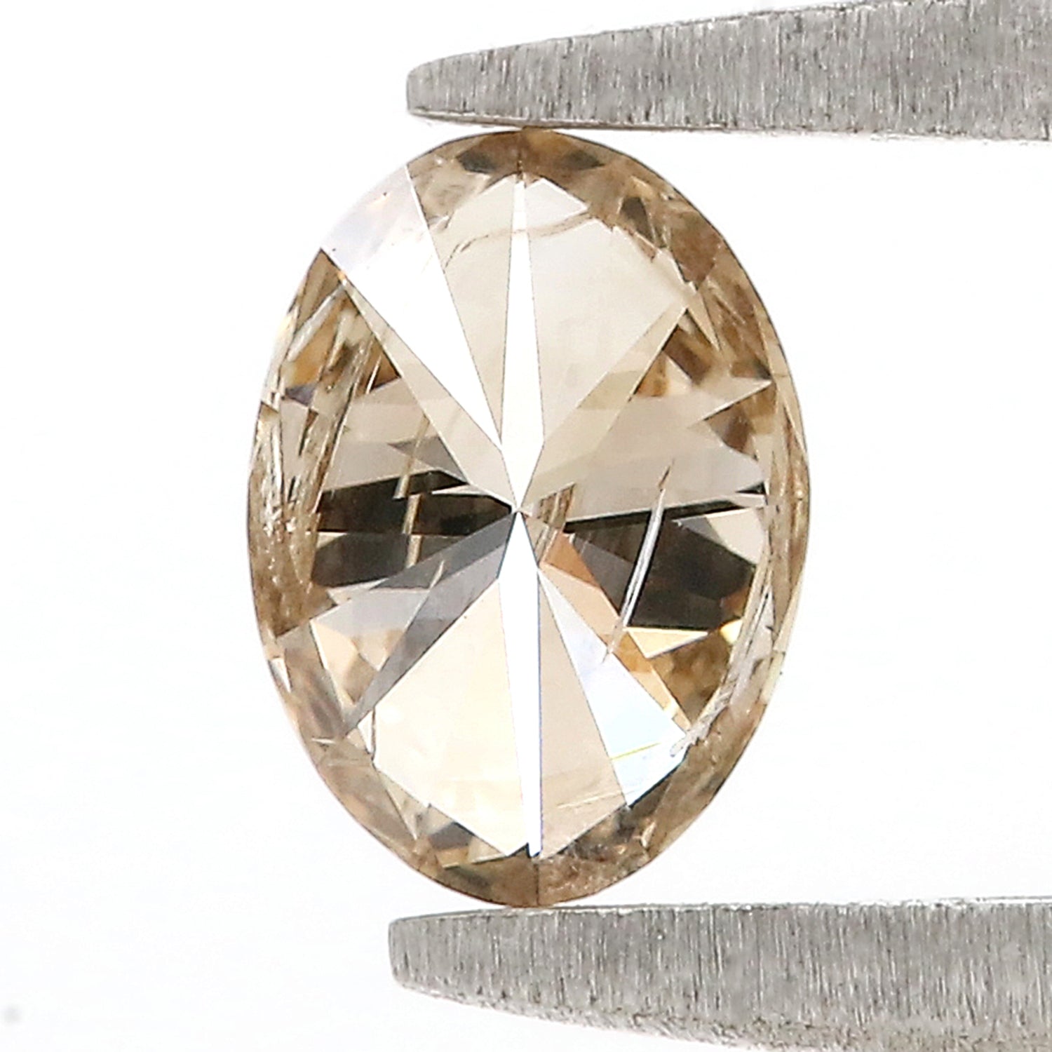0.45 CT Natural Loose Oval Shape Diamond Brown Color Oval Cut Diamond 5.90 MM Natural Loose Brown Color Oval Brilliant Cut Diamond N2647