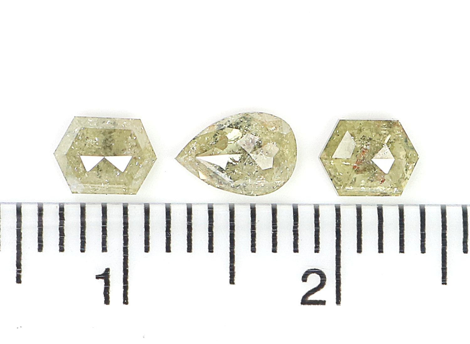 1.12 Ct Natural Loose Mix Shape Diamond Grey Color Mix Shape Cut Diamond 4.75 MM Natural Loose Grey Color Mix Shape Rose Cut Diamond N1232