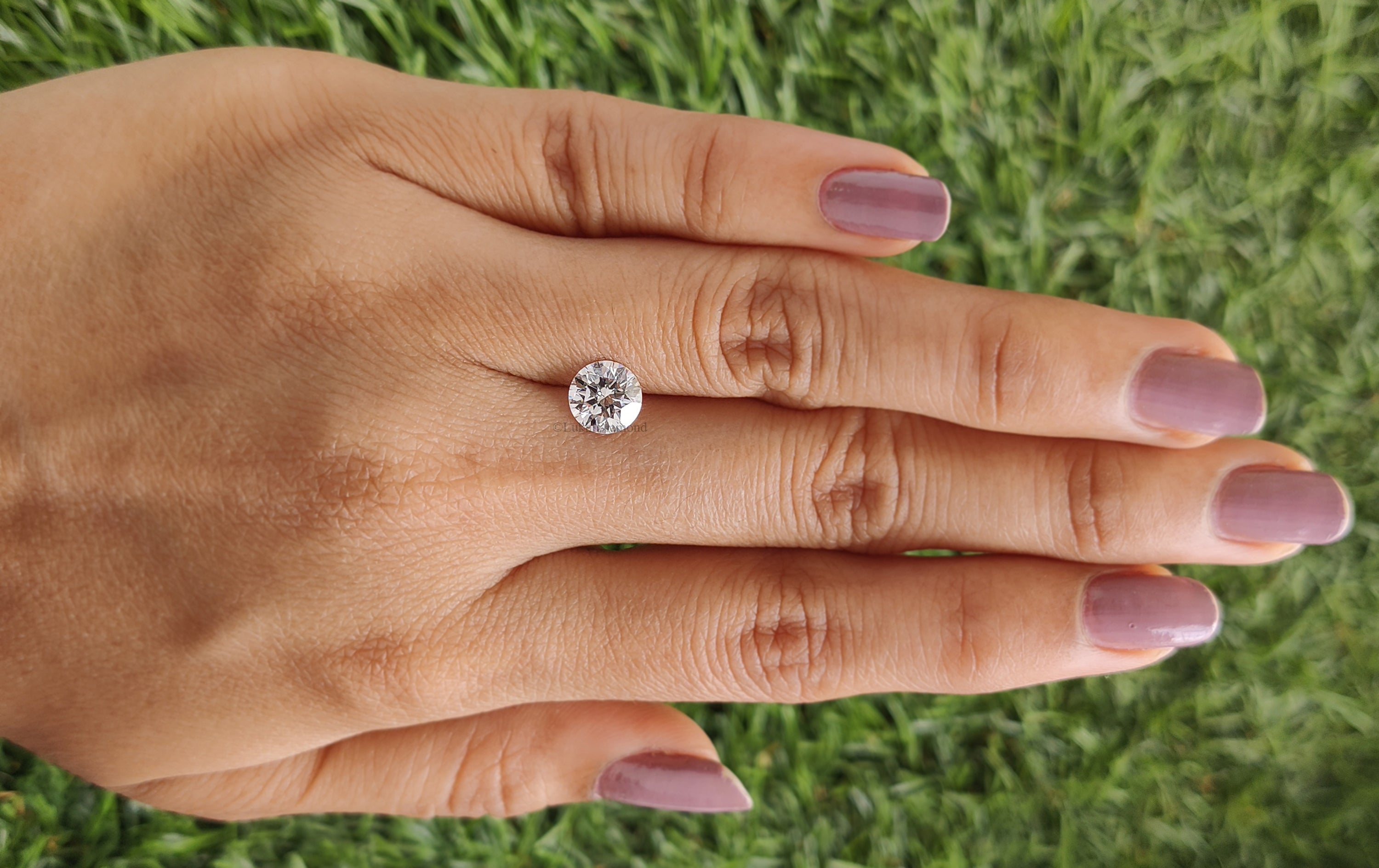 IGI Certified 1 Ct, 1.5 Ct, 2 Ct, 2.5 Ct, 3 Ct Round Brilliant Cut E/F Color VS Clarity Lab Grown CVD Diamond Lab Created Diamond Q103