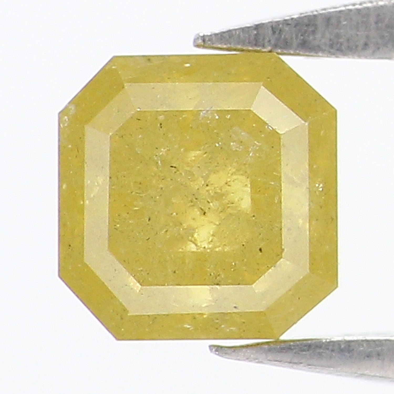 0.76 CT Natural Loose Emerald Shape Diamond Yellow Emerald Cut Diamond 4.50 MM Natural Loose Yellow Color Emerald Rose Cut Diamond LQ7718