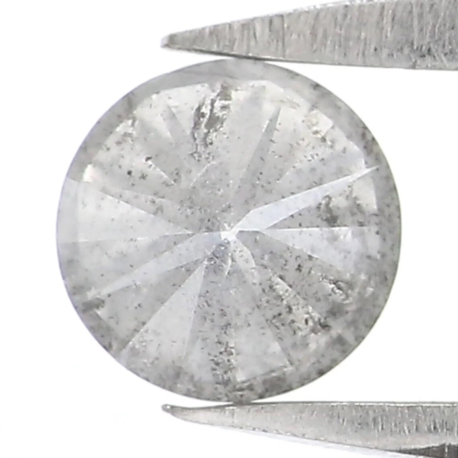 0.36 CT Natural Loose Round Shape Diamond Salt And Pepper Round Cut Diamond 4.30 MM Natural Loose Diamond Round Brilliant Cut Diamond NQ7044