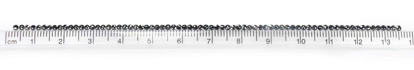 2.52 CT Natural Loose Round Shape Diamond Black Color Round Diamond 1.80 MM Natural Loose Diamond Black Color Round Rose Cut Diamond NQ1815