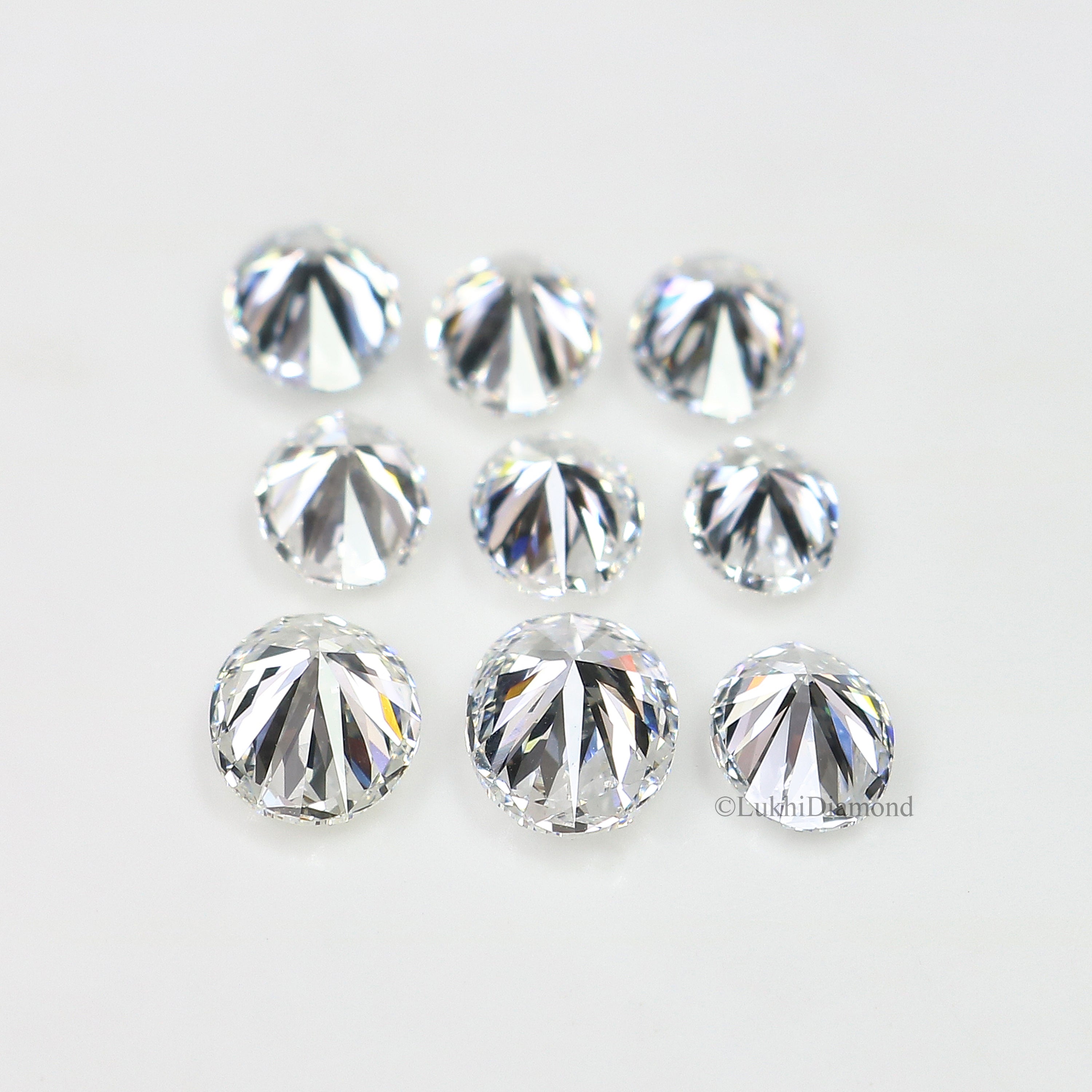 Oval Cut Lab Grown Diamond 4X3/5X3/6X4 MM Size Oval Loose Lab Man Made Diamond 2 PCs Pair For Earring Gift For Her Engagement Ring Q162