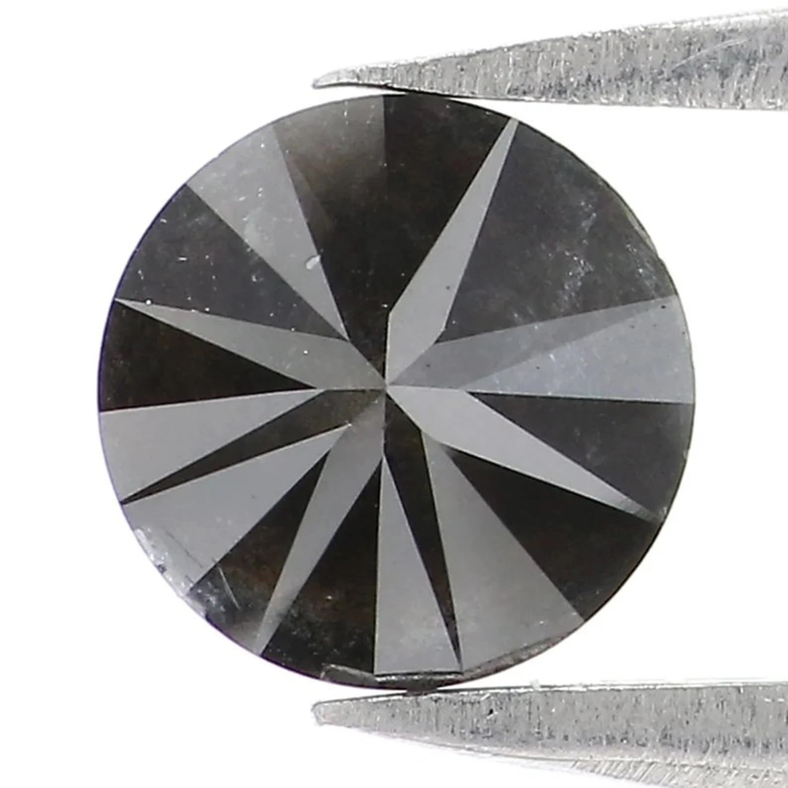 0.90 CT Natural Loose Round Shape Diamond Black Color Round Cut Diamond 5.80 MM Natural Loose Diamond Round Brilliant Cut Diamond NQ7914