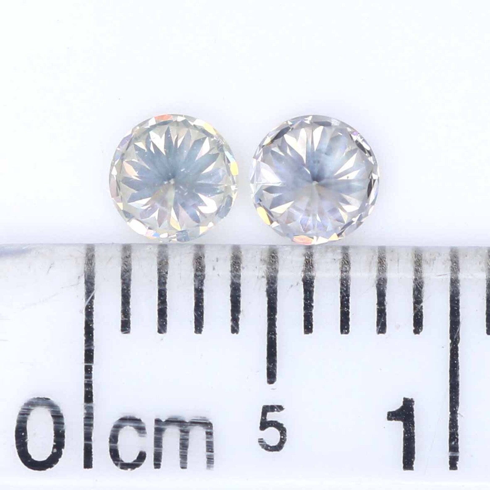 Natural Loose Round Brilliant Cut Diamond White - H Color 0.34 CT 3.50 MM Round Shape Brilliant Cut Diamond N1953