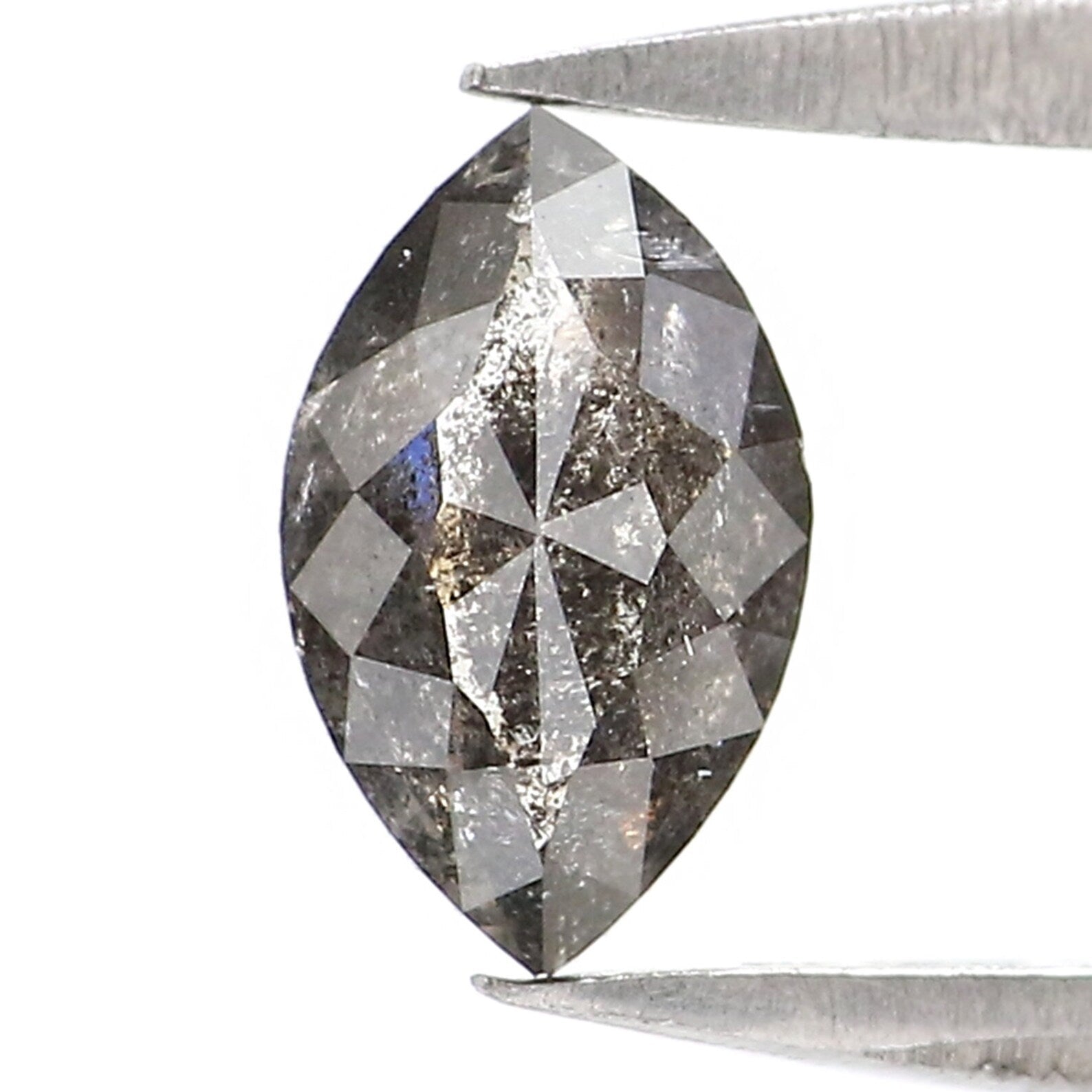 0.41 CT Natural Loose Marquise Diamond Salt And Pepper Diamond Natural Loose Diamond 6.50 MM Marquise Cut Diamond Marquise Shape NQ9068