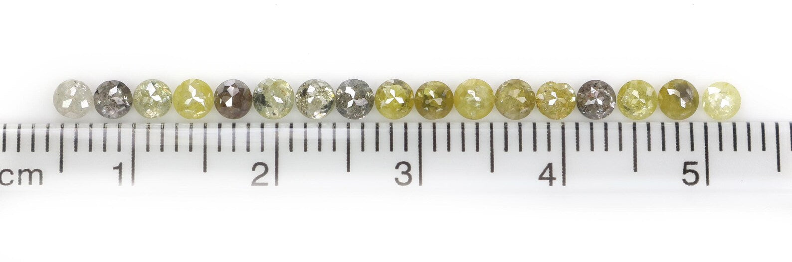1.98 Ct Natural Loose Diamond Round Shape Diamond Yellow Color Round Cut Diamond 2.70 MM Natural Loose Diamond Round Rose Cut Diamond NQ1693