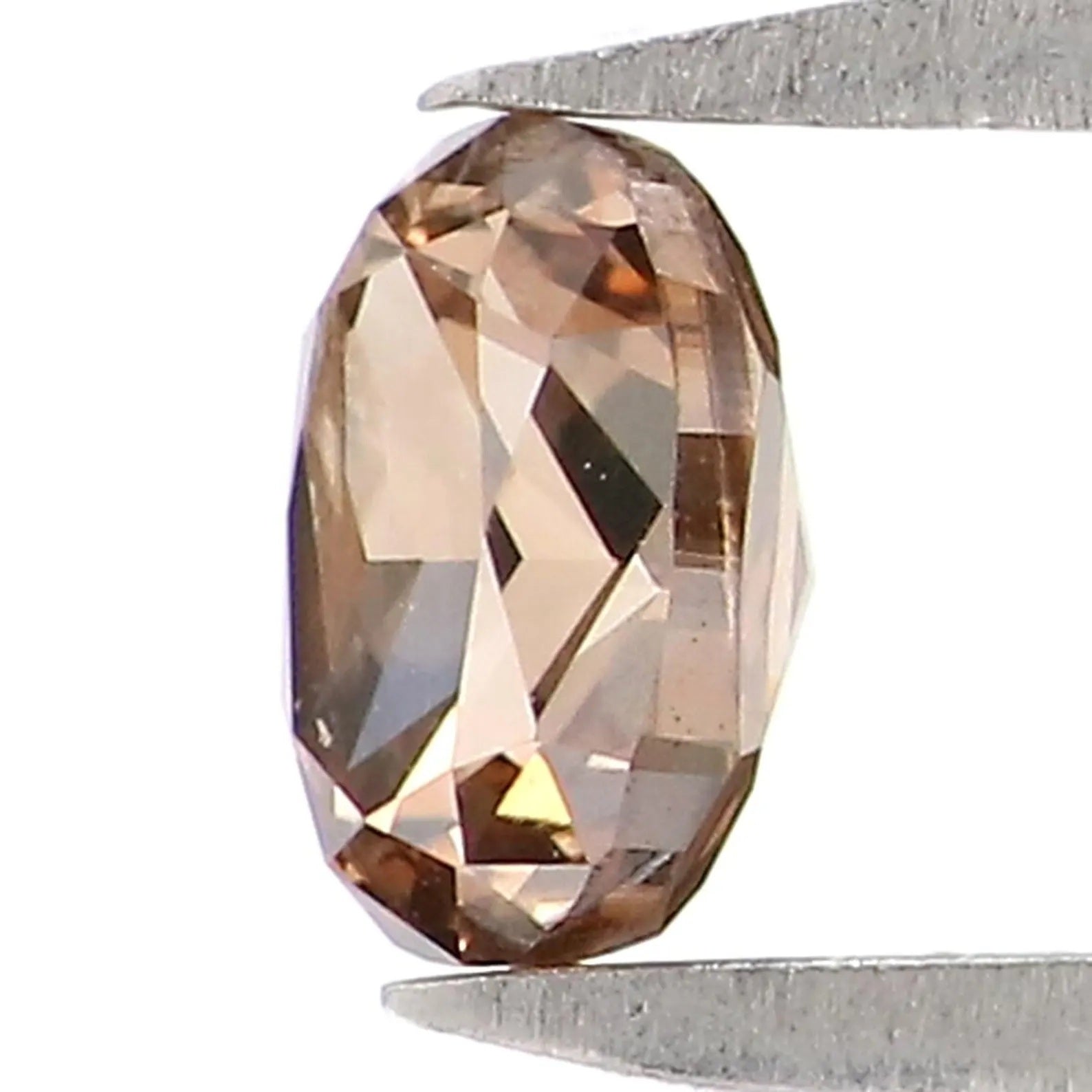 0.33 CT Natural Loose Oval Shape Diamond Brown Color Oval Cut Diamond 4.40 MM Natural Loose Diamond Brown Oval Brilliant Cut Diamond NQ7182