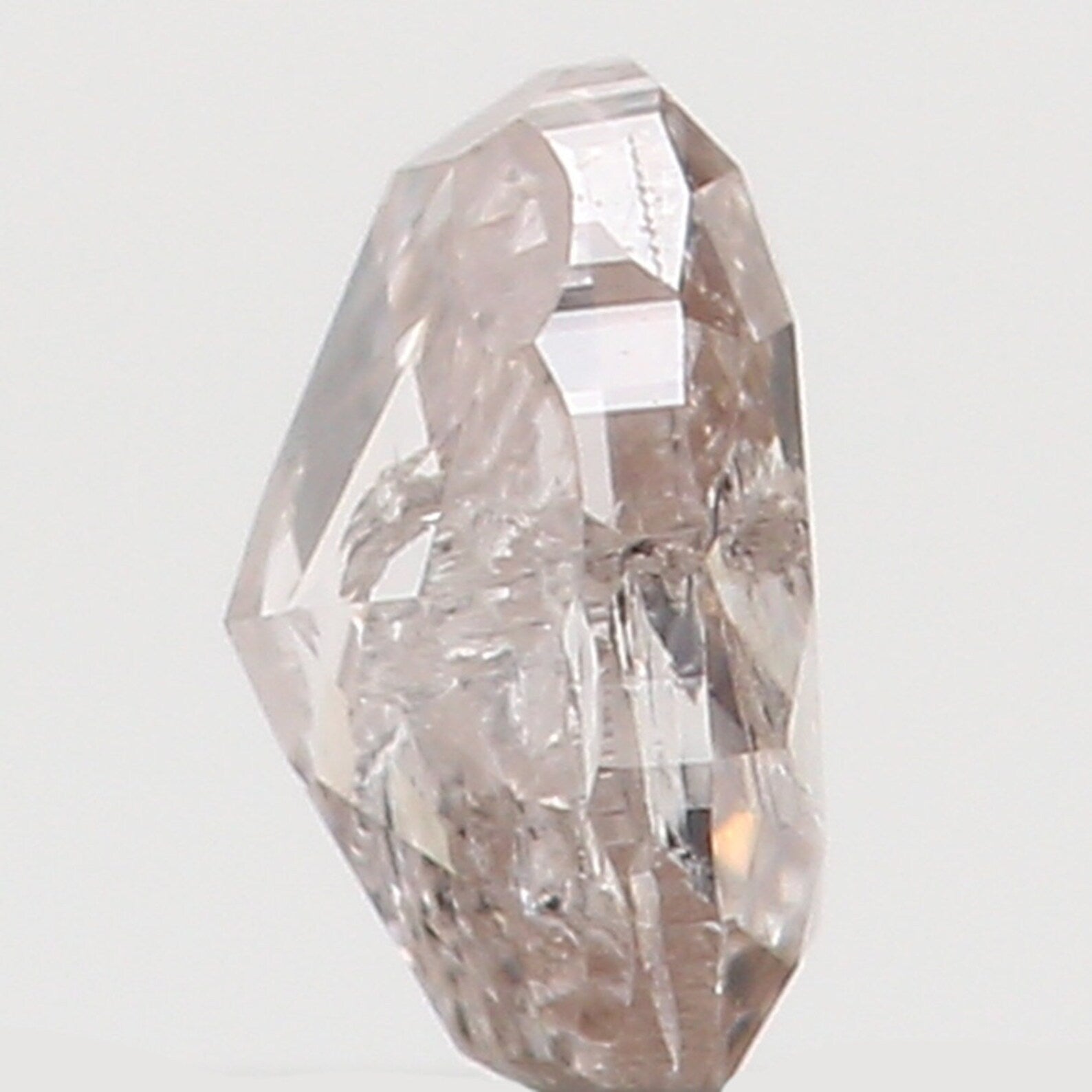 0.11 Ct Natural Loose Oval Diamond Pink Color Oval Cut Diamond 3.20 MM Natural Loose Diamond Pink Color Oval Brilliant Cut Diamond N7695