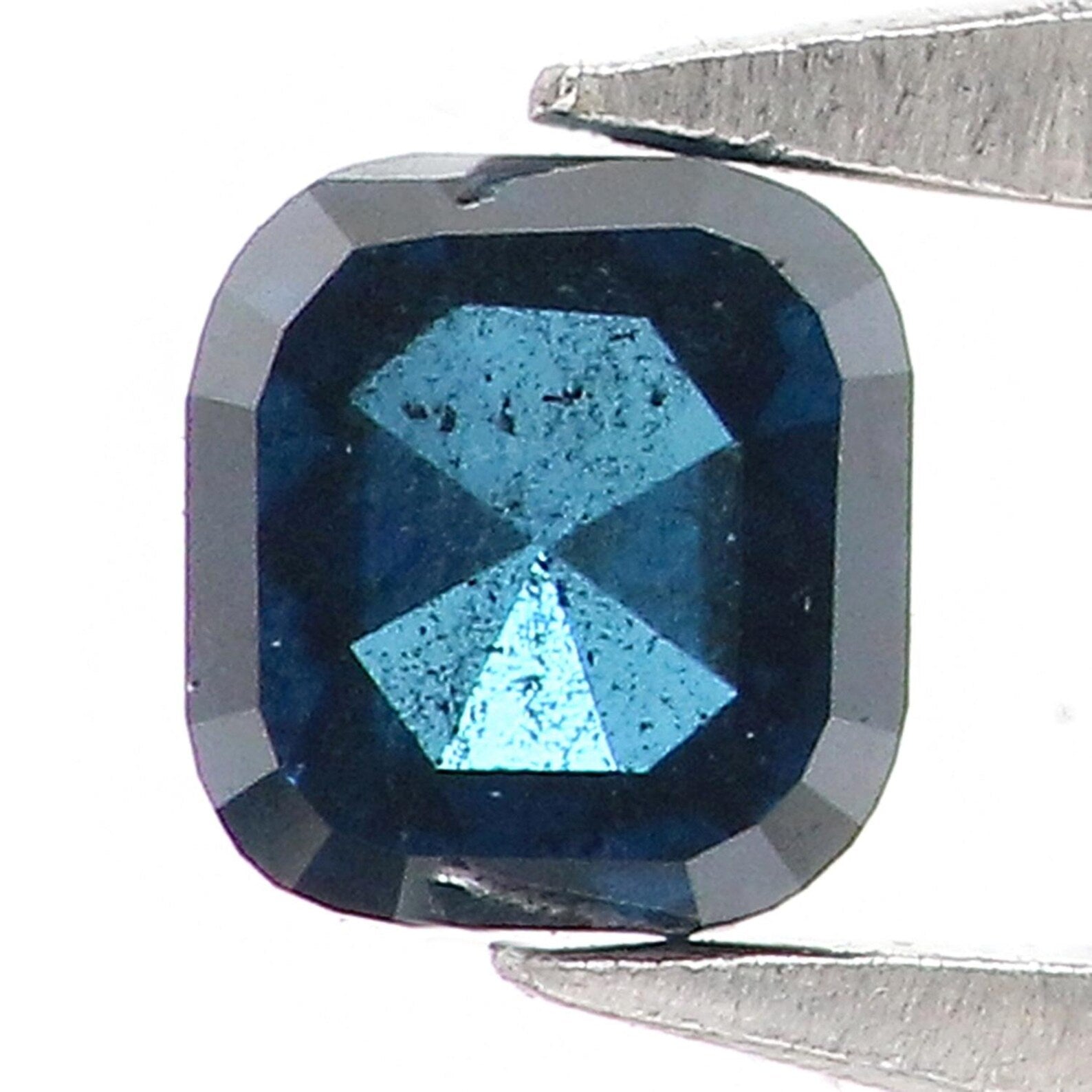0.12 CT Natural Loose Cushion Shape Diamond Blue Color Cushion Diamond 2.75 MM Natural Diamond Blue Color Cushion Rose Cut Diamond QN2534