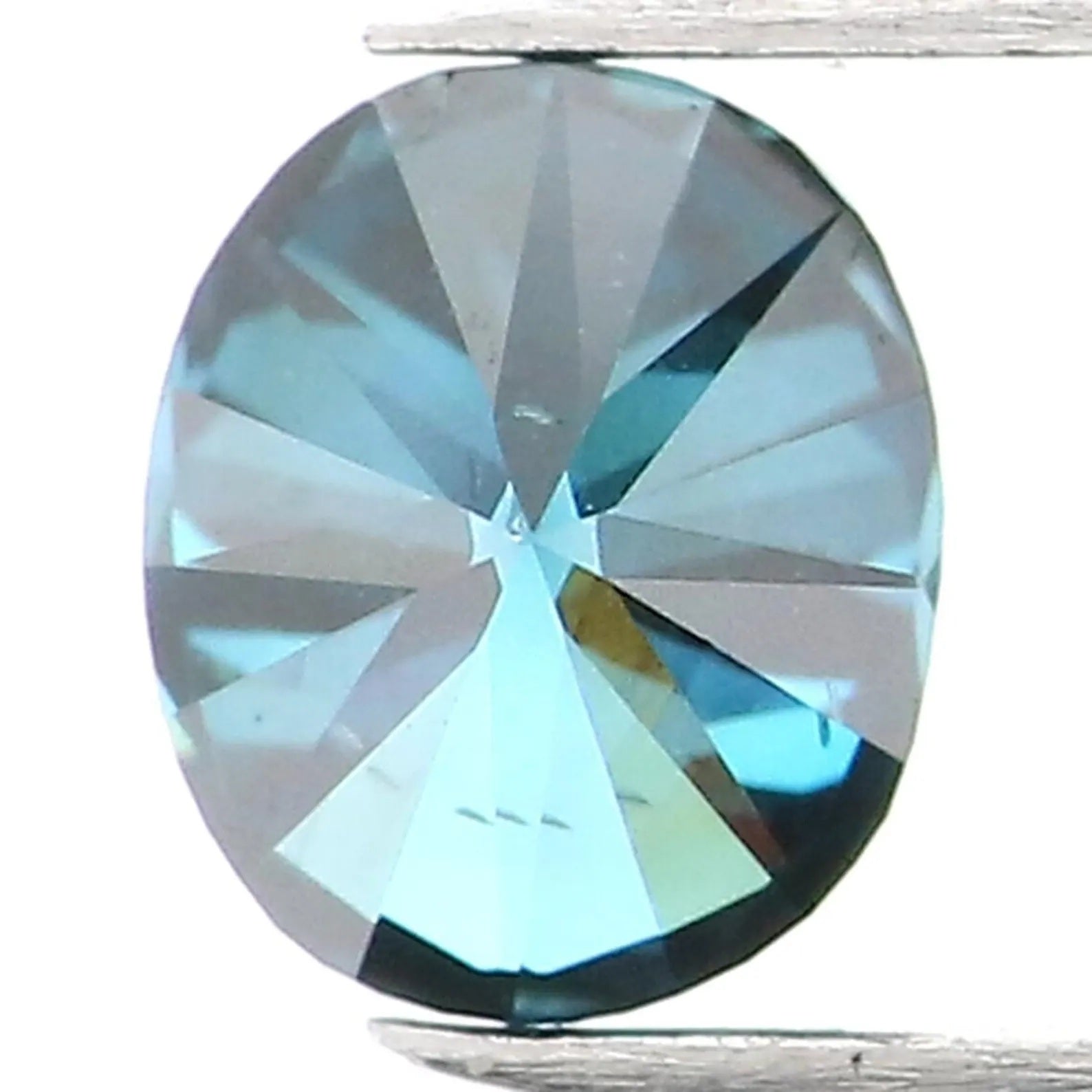 0.31 Ct Natural Loose Oval Shape Diamond Blue Color Oval Cut Diamond 4.25 MM Natural Loose Diamond Blue Oval Brilliant Cut Diamond NQ1406