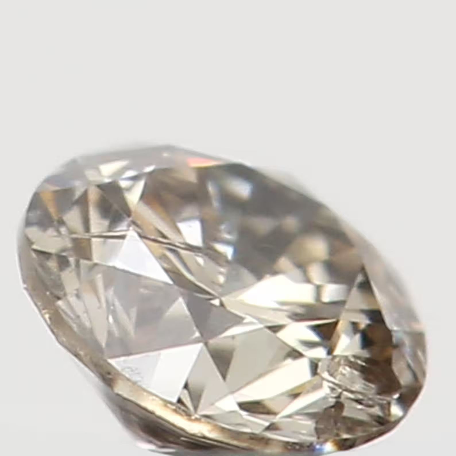 0.090 Ct Natural Loose Round Diamond Brown Color Round Diamond 2.80 MM Natural Loose Diamond Brown Color Round Brilliant Cut Diamond N7832
