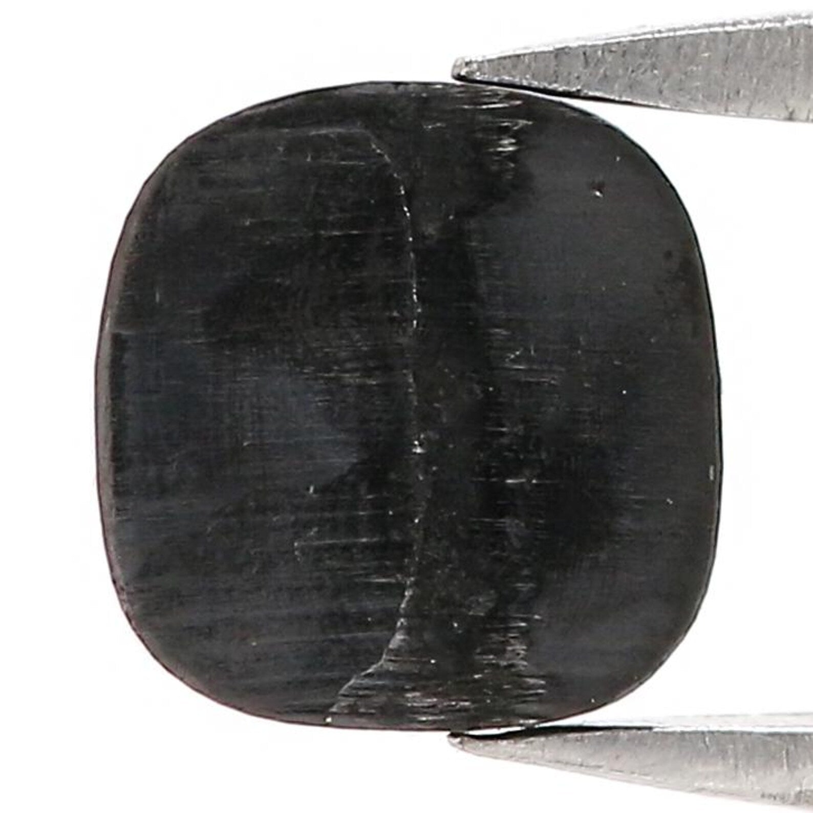 1.07 CT Natural Loose Cushion Shape Diamond Black Color Cushion Diamond 6.10 MM Natural Diamond Black Color Cushion Rose Cut Diamond QN2524