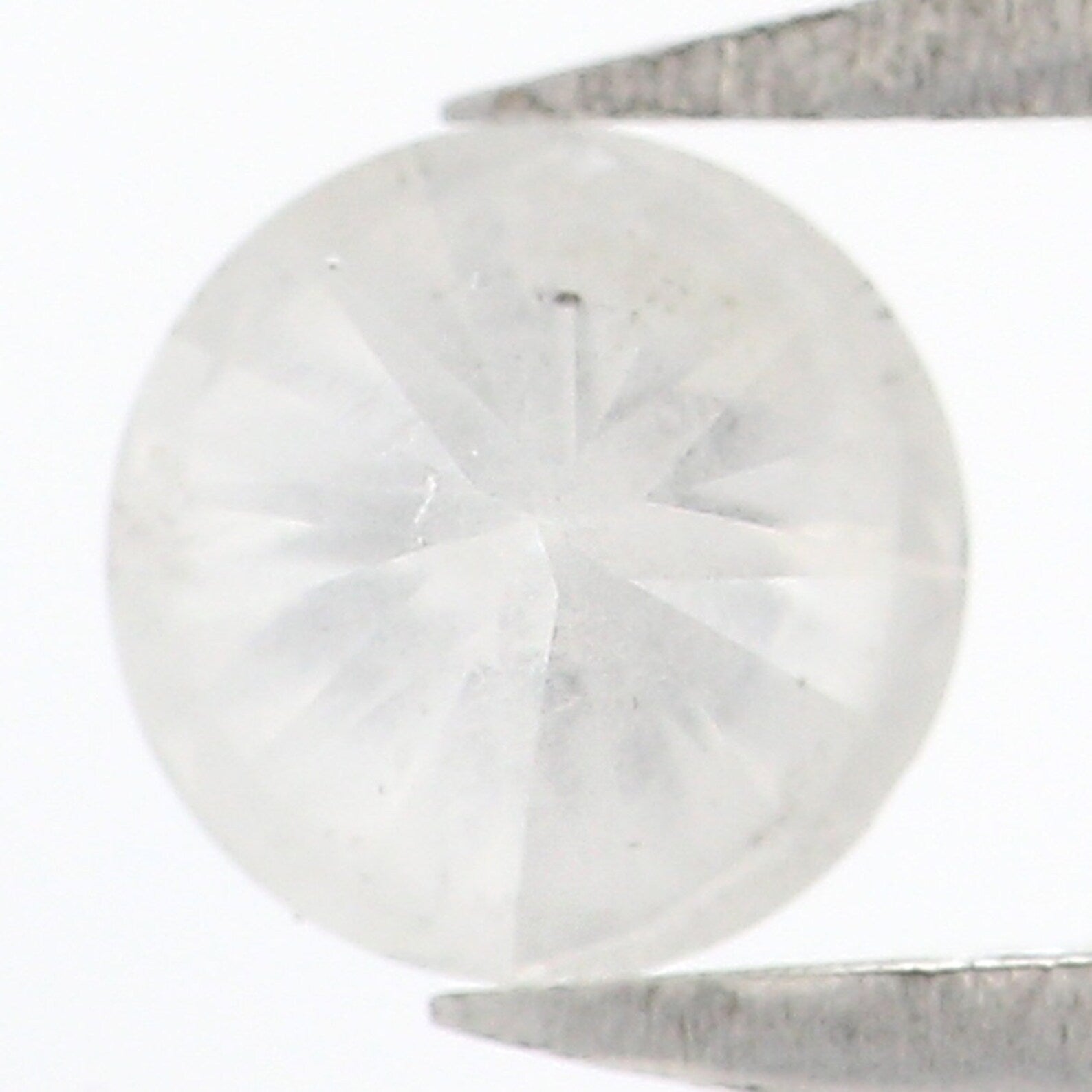 0.33 CT Natural Loose Round Brilliant Cut Diamond Salt And Pepper Round Diamond 4.35 MM Natural Loose Grey Color Round Shape Diamond N7711