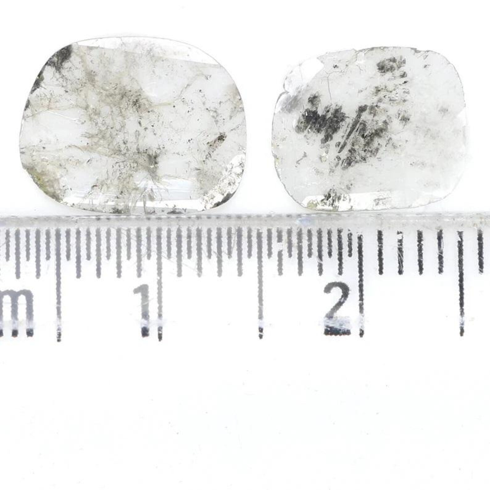 1.14 CT Natural Loose Slice Shape Diamond Grey Color Slice Diamond 9.80 MM Natural Loose Diamond Grey Color Irregular Cut Diamond NQ1284