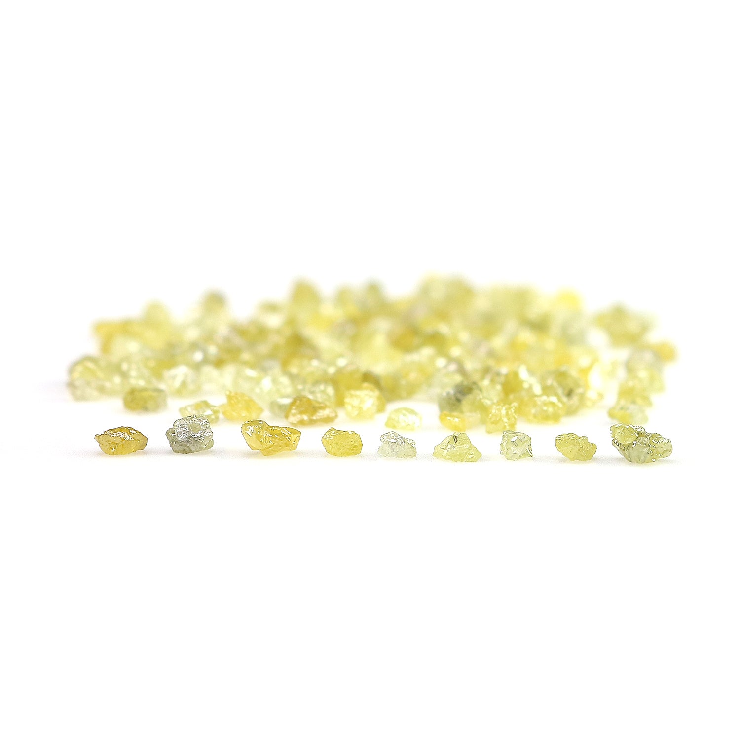 Natural Loose Rough Shape Diamond Yellow Color Rough Bead Cut Diamond 100 PCS Lot Uncut Drilled Bead Rough Irregular Cut Bead Diamond Q78