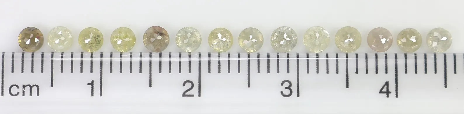 1.44 Ct Natural Loose Round Shape Diamond Yellow Color Round Diamond 2.50 MM Natural Diamond Yellow Color Round Rose Cut Diamond NQ1681