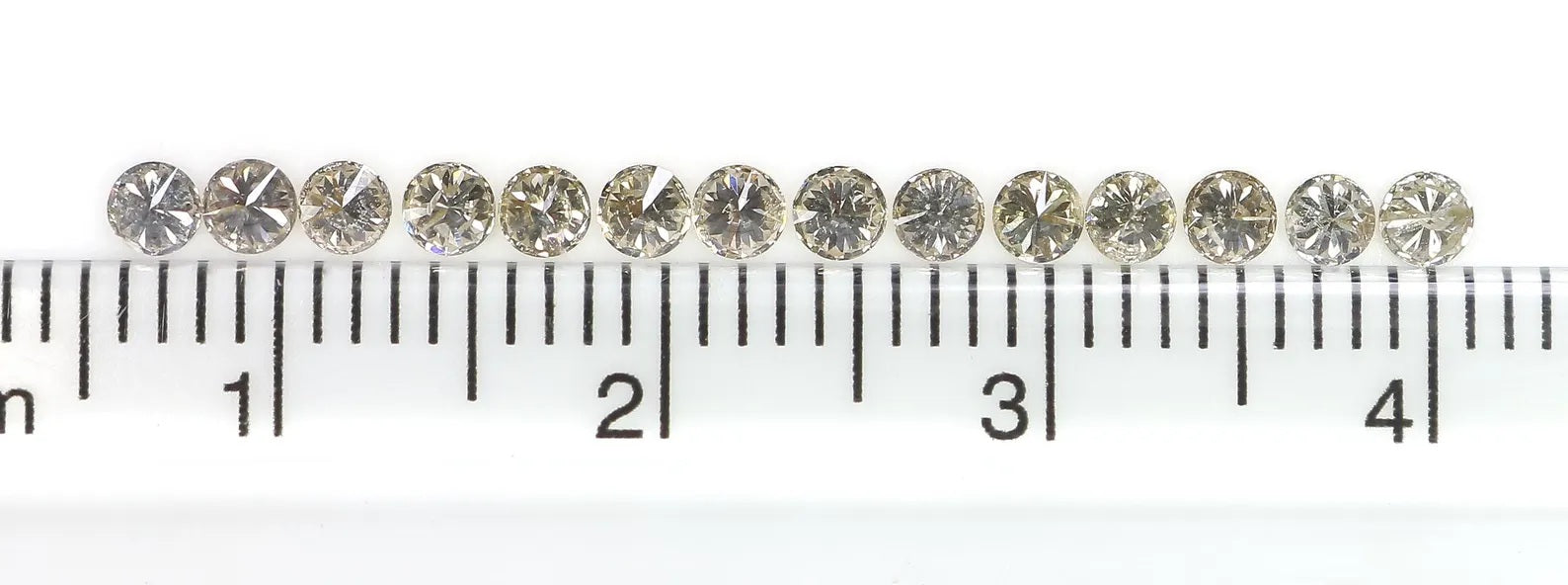 0.81 Ct Natural Loose Round Shape Diamond Brown Color Round Cut Diamond 2.40 MM Natural Loose Diamond Round Brilliant Cut Diamond NQ8123