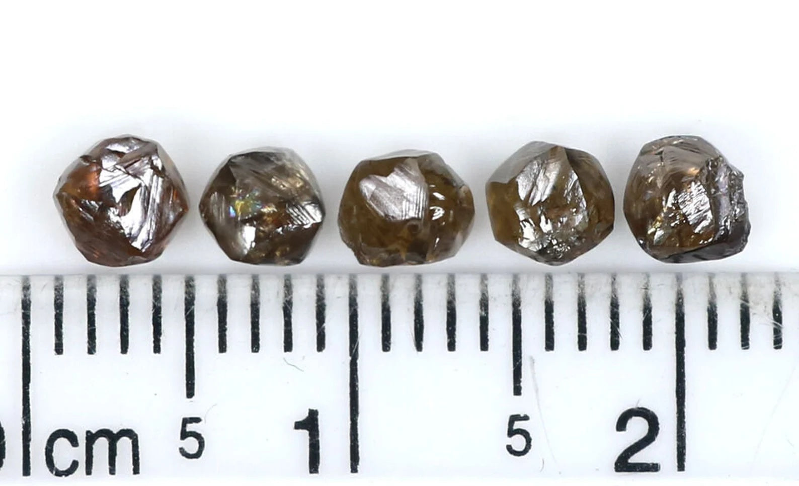 2.27 Ct Natural Loose Rough Diamond Dark Brown Color Rough Diamond 3.80 MM Natural Loose Diamond Brown Color Rough Shape Diamond NQ9035