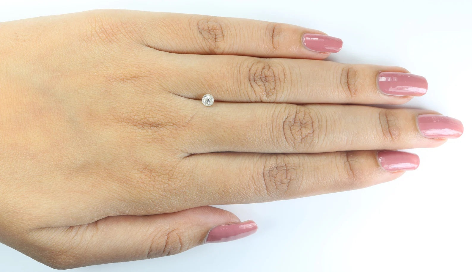 0.31 Ct Natural Loose Round Brilliant Diamond Gray Color Round Shape Diamond 3.95 MM Natural Loose Diamond Round Brilliant Cut Diamond N310