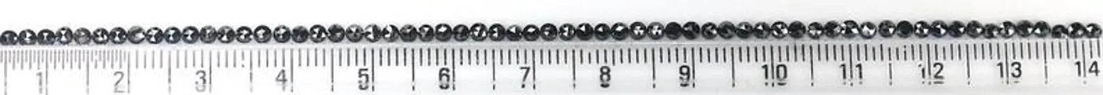 2.89 CT Natural Loose Round Shape Diamond Black Color Round Diamond 2.10 MM Natural Loose Diamond Black Color Round Rose Cut Diamond NQ1807