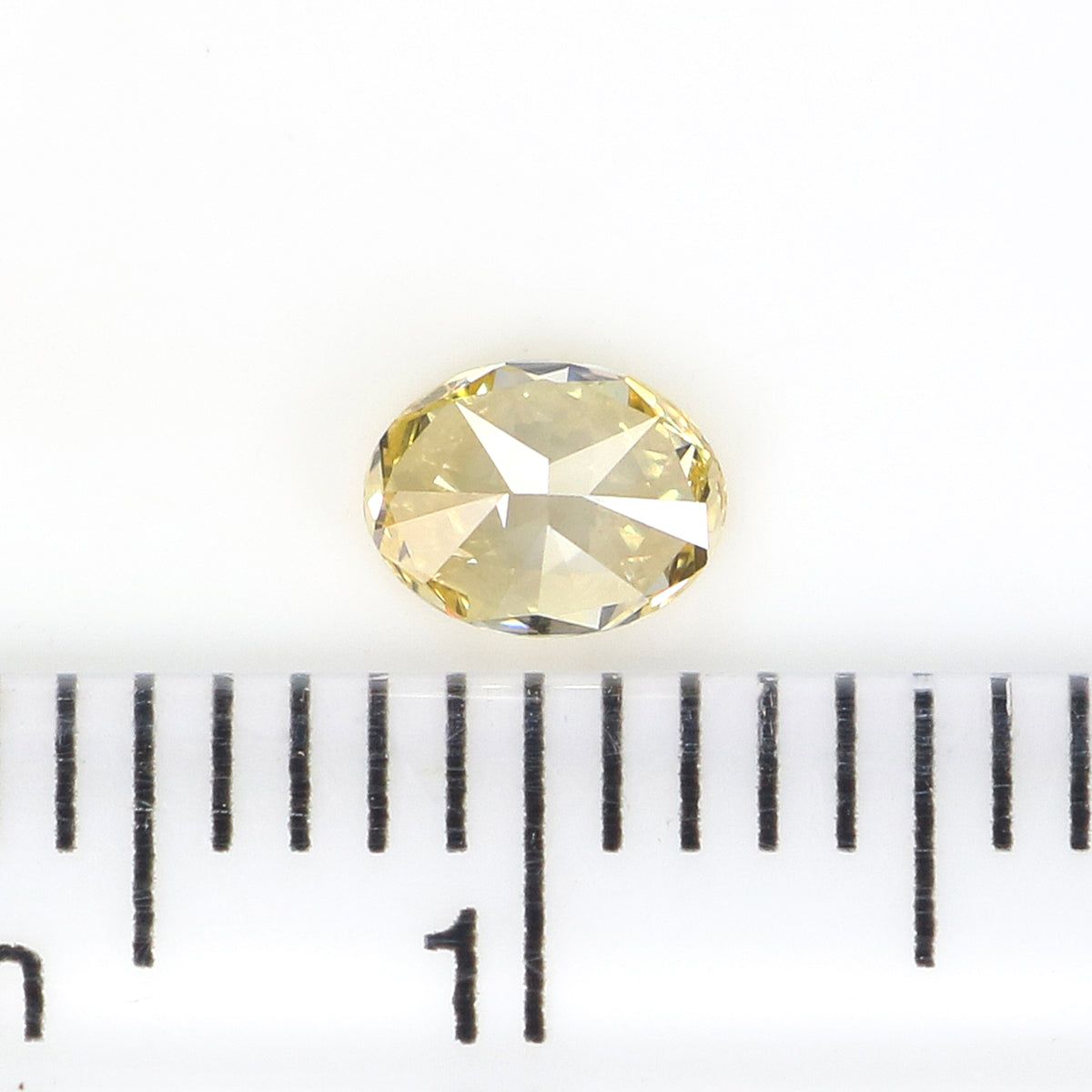 Natural Oval Diamond 0.25 CT Loose Brilliant Cut Fancy Yellow Color Stone 4.65 MM Rustic Diamond For Custom Engagement Ring L3699