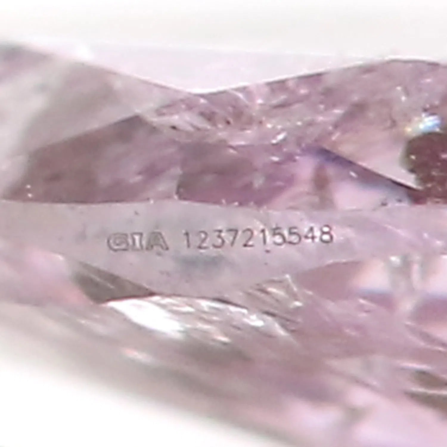 GIA Certified 0.53 Ct Natural Loose Marquise Modified Brilliant Cut Diamond 7.45 MM Fancy Grayish Pink-Purple Color Marquise Diamond QL6912