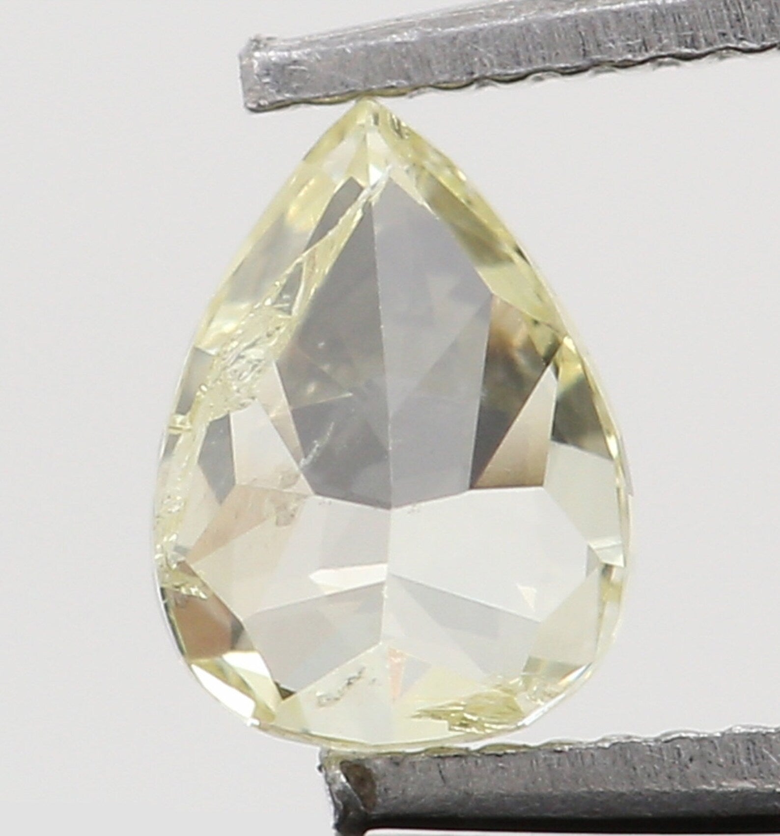 0.13 Ct Natural Loose Pear Shape Diamond Yellow Color Pear Cut Diamond 3.80 MM Natural Loose Diamond Pear Brilliant Cut Diamond N8102