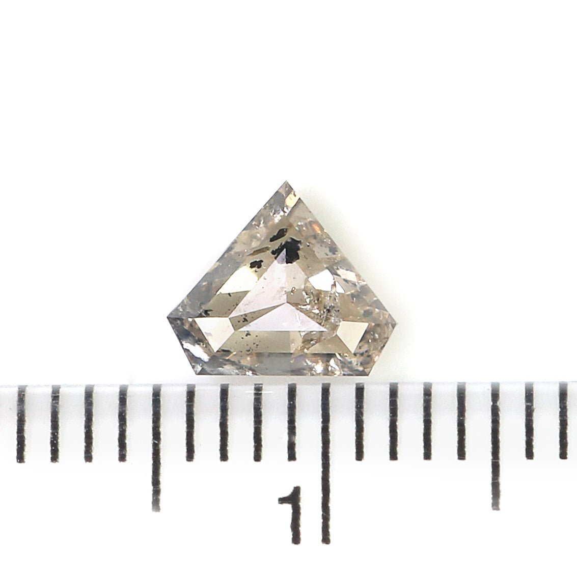 0.73 CT Natural Loose Shield Shape Diamond Brown Color Shield Shape Diamond 5.80 MM Natural Loose Diamond Shield Rose Cut Diamond QL9513
