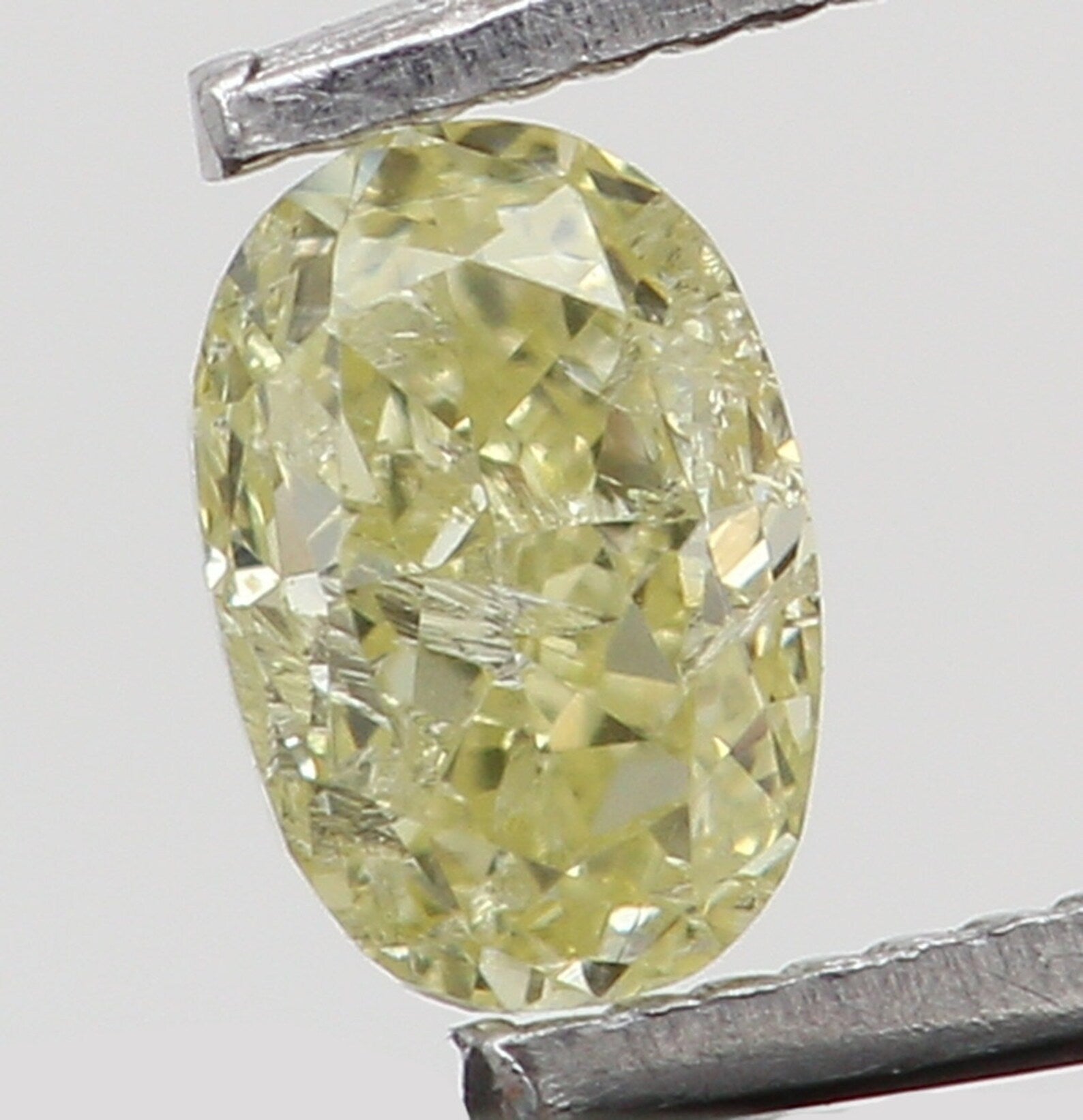 0.09 Ct Natural Loose Oval Shape Diamond Yellow Color Oval Cut Diamond 3.30 MM Natural Loose Diamond Oval Brilliant Cut Diamond N6989