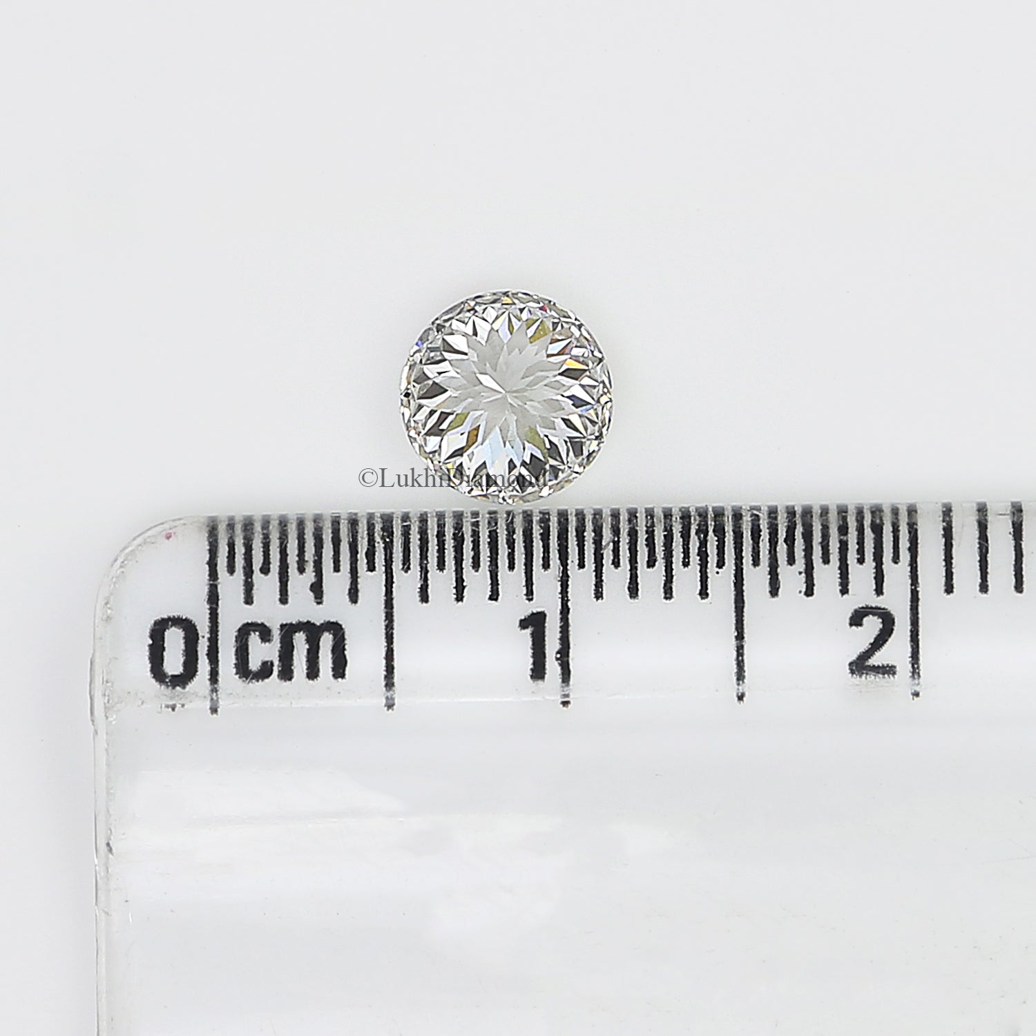 6 MM Round Portuguese Cut Diamond E/F Color VS Clarity Lab Grown Diamond Lab Created Loose Diamond Round CVD Diamond Q167