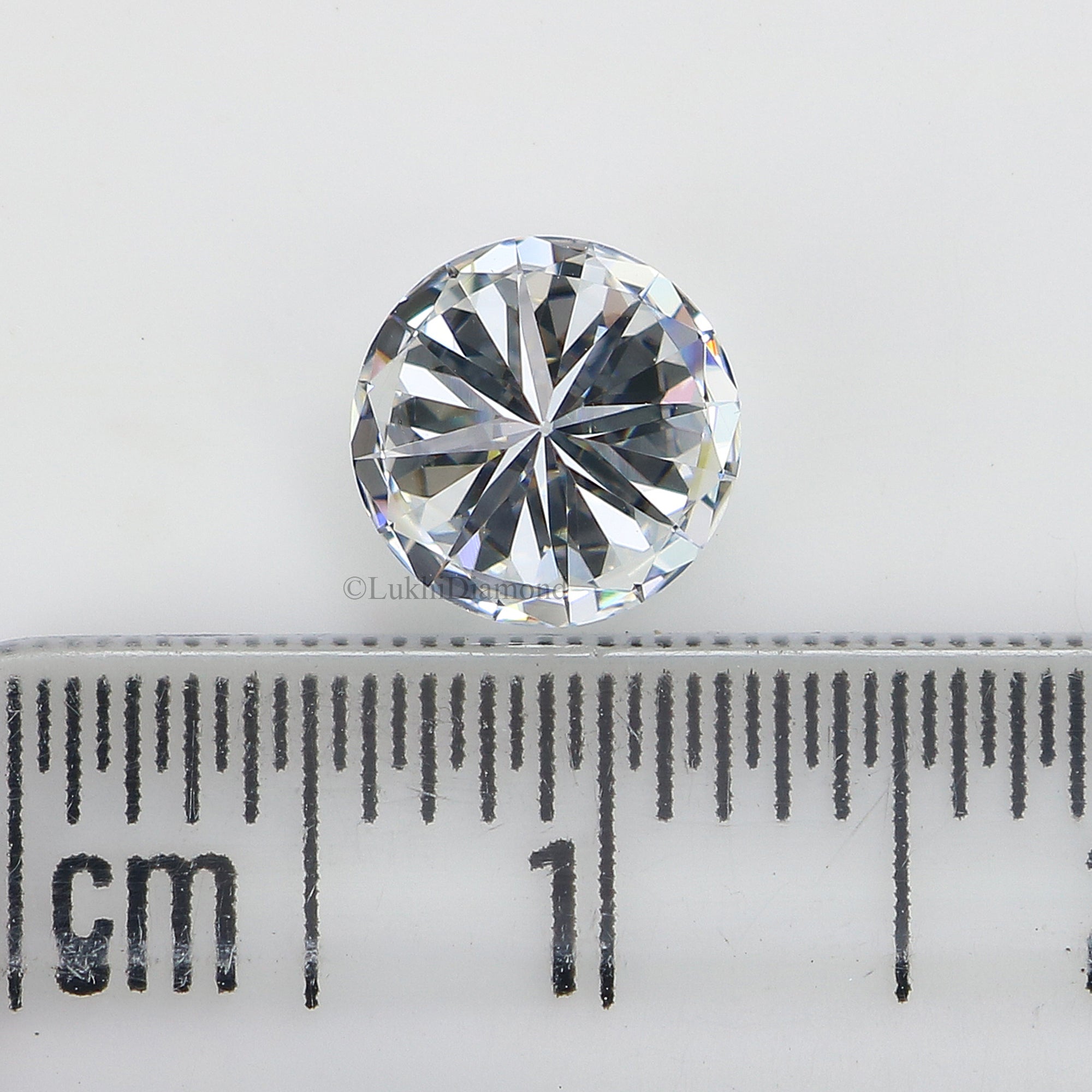 IGI Certified 1 Ct, 1.5 Ct, 2 Ct, 2.5 Ct, 3 Ct Round Brilliant Cut Lab Grown CVD Diamond Lab Created Loose Diamond for Engagement Ring Q103