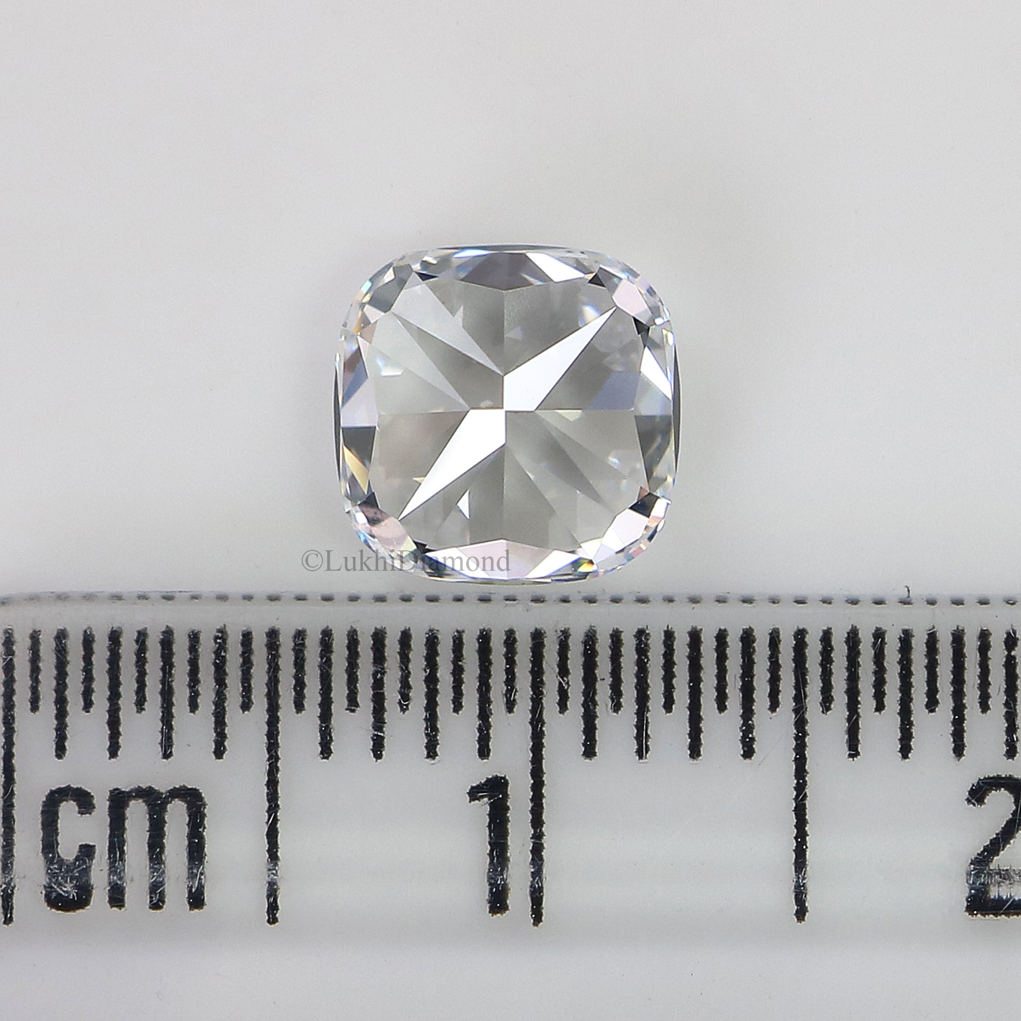 IGI Certified 1 Ct, 1.5 Ct, 2 Ct, 2.5 Ct, 3 Ct Cushion Brilliant Cut E/F Color VS Clarity Lab Grown Diamond Lab Created Loose Diamond Q16