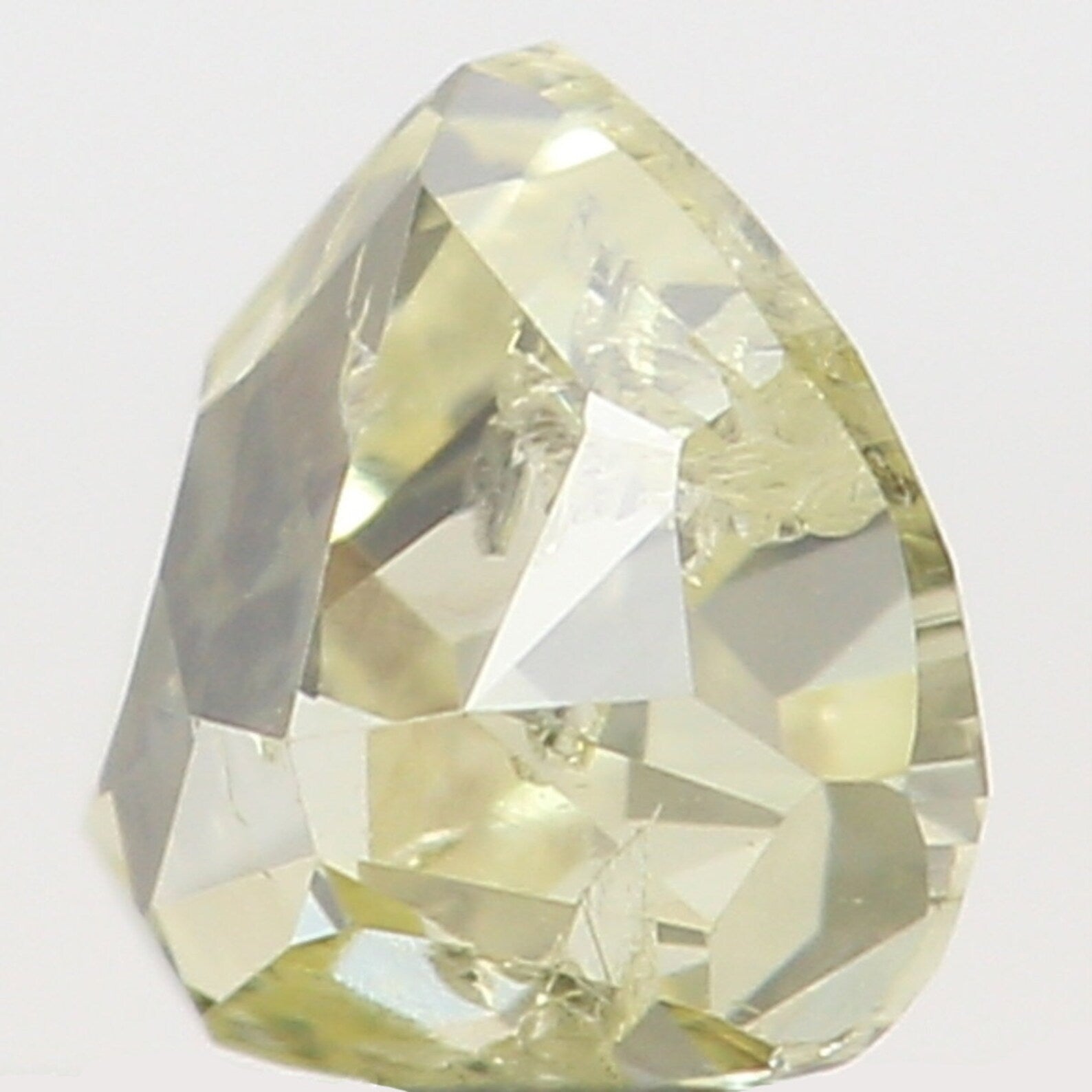 0.14 Ct Natural Loose Heart Shape Diamond Yellow Color Heart Cut Diamond 3.20 MM Natural Loose Diamond Heart Brilliant Cut Diamond N8074